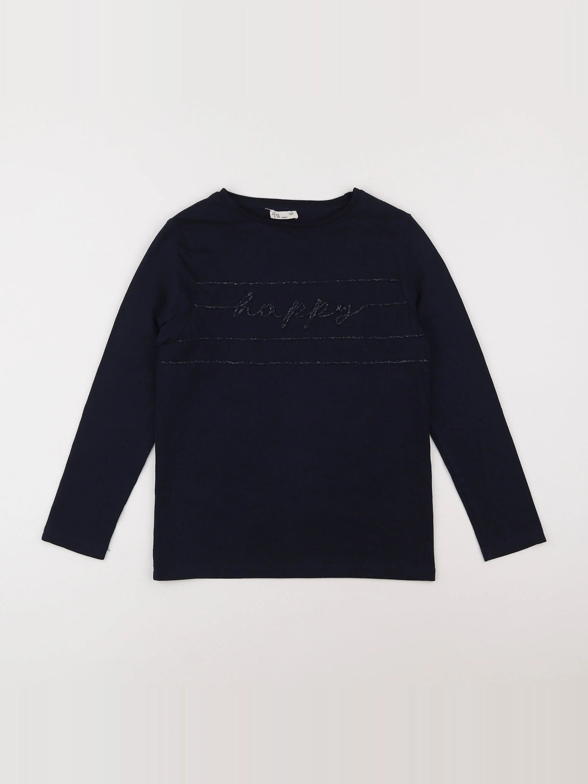 Little Cigogne - tee-shirt bleu - 10 ans