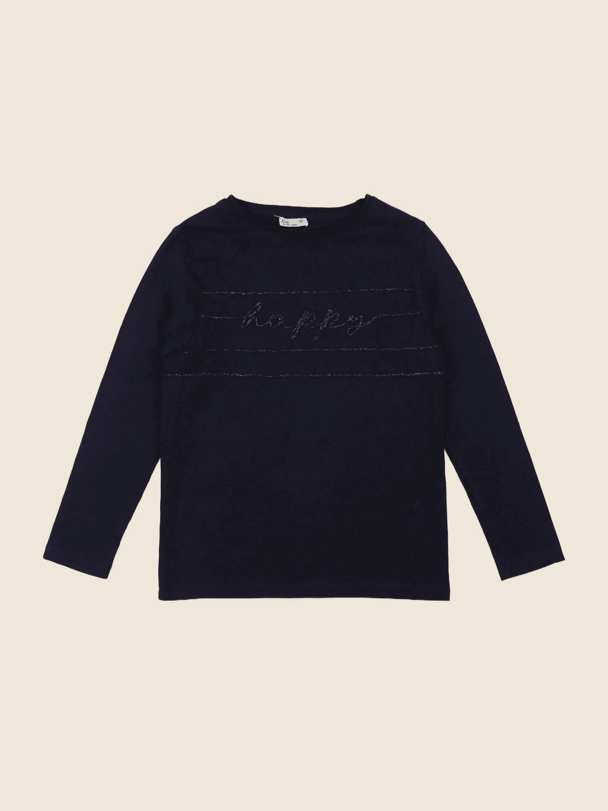 Little Cigogne - tee-shirt bleu - 10 ans