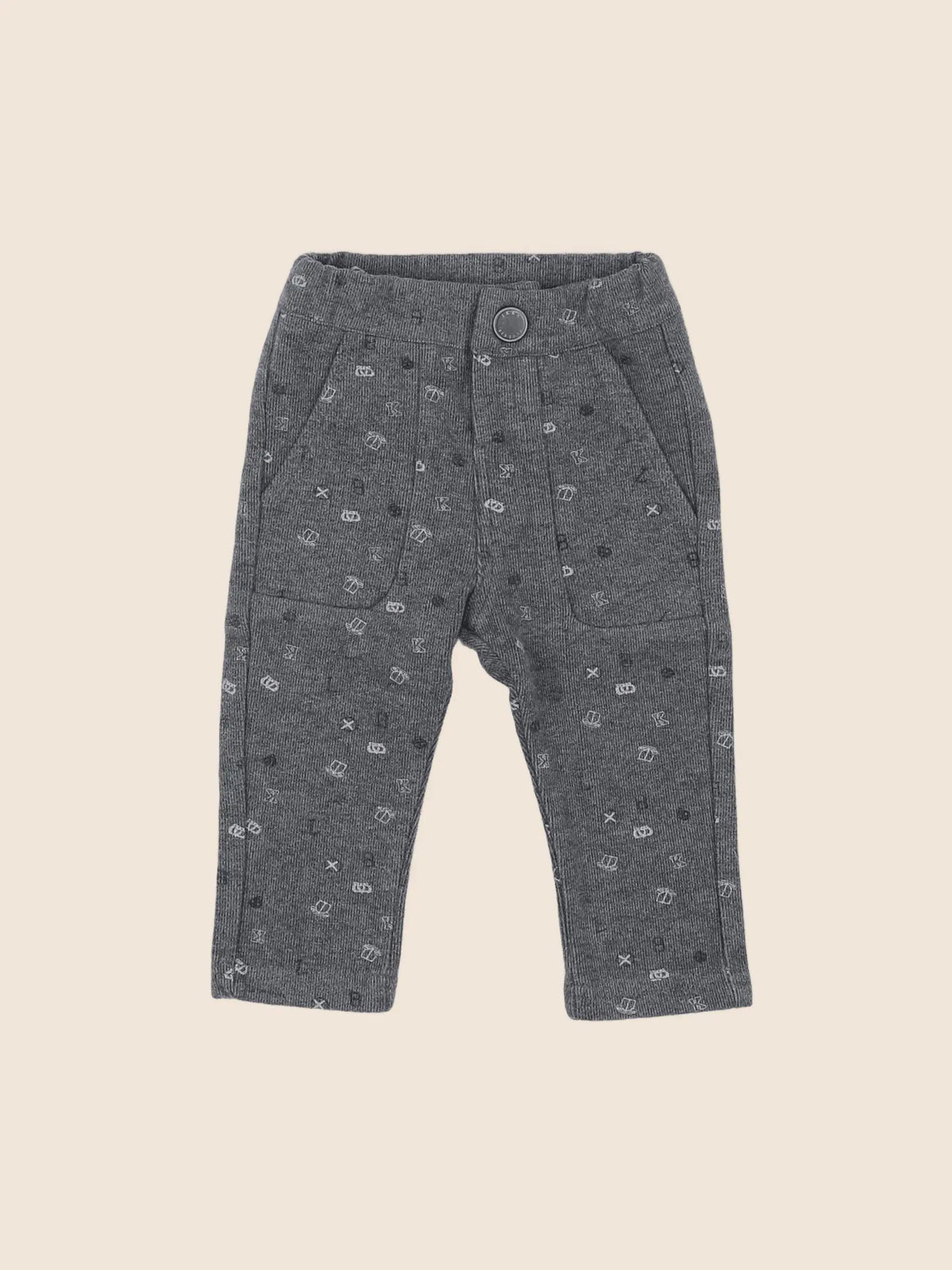 IKKS - pantalon gris - 6 mois