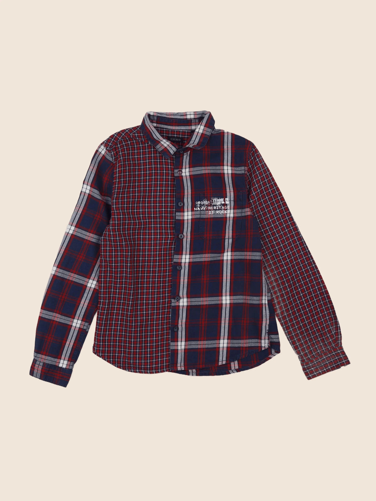 IKKS - chemise rouge - 10 ans