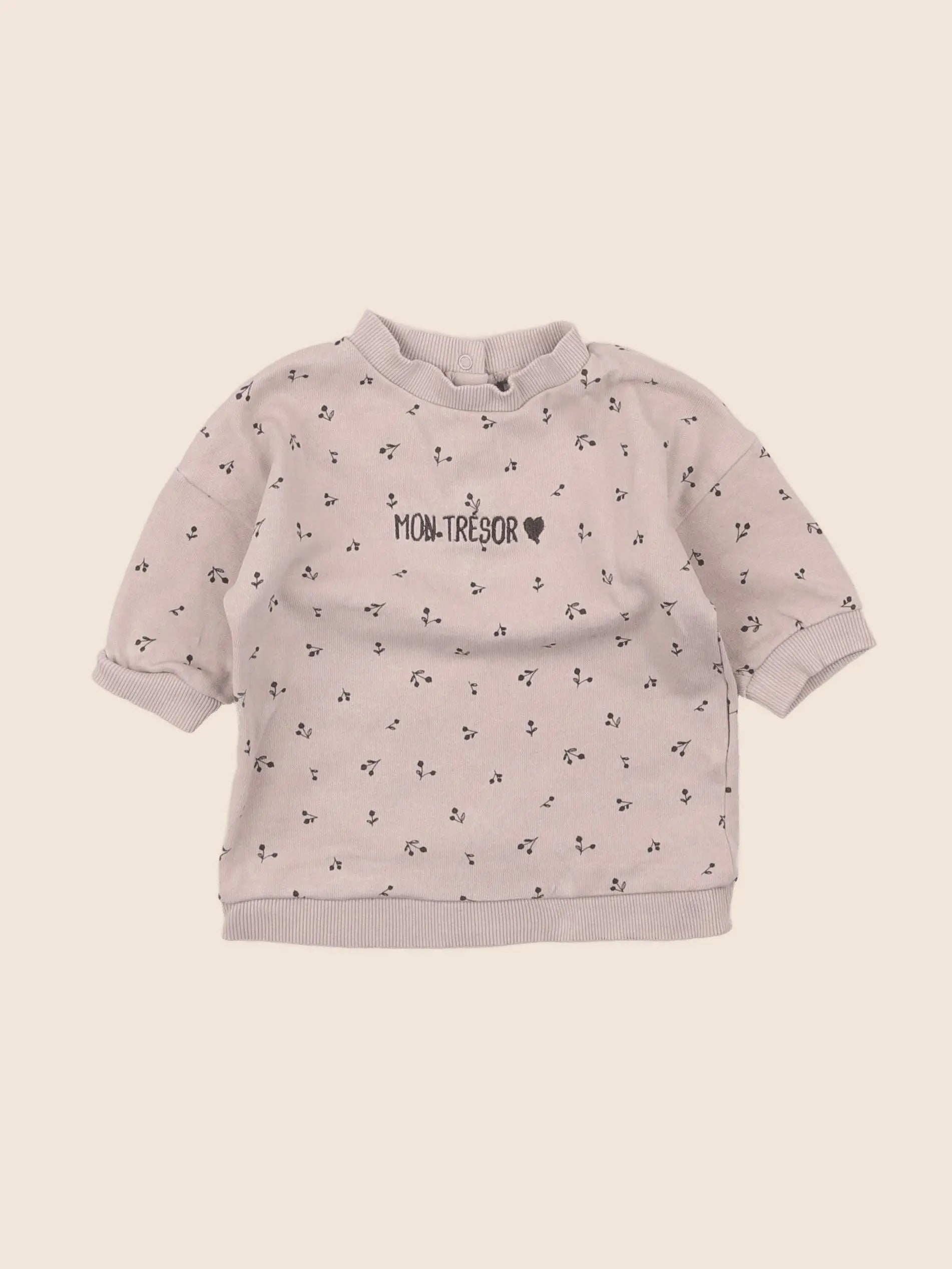 Vertbaudet - robe rose - 3 mois