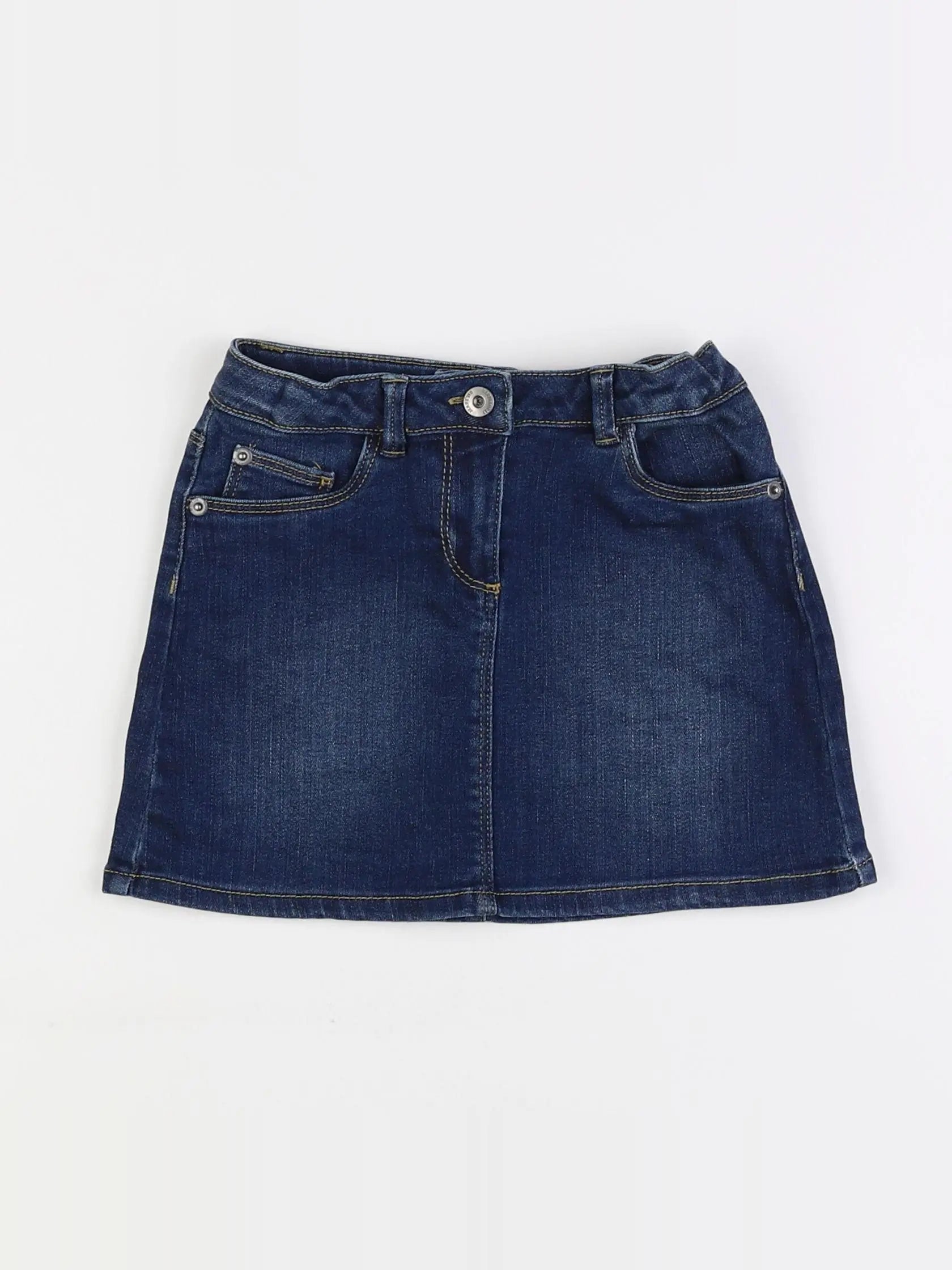 Vertbaudet - jupe bleu - 6 ans
