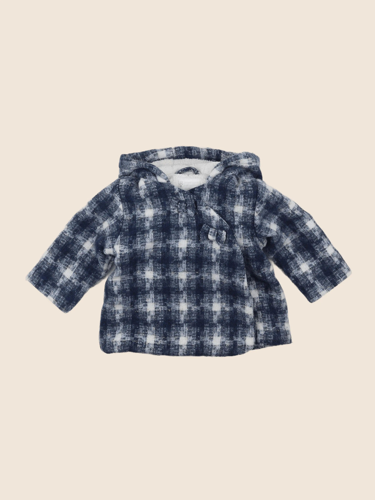 Vertbaudet - manteau bleu - 18 mois