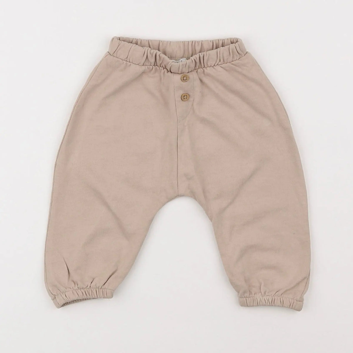 Vertbaudet - jogging beige - 3 mois