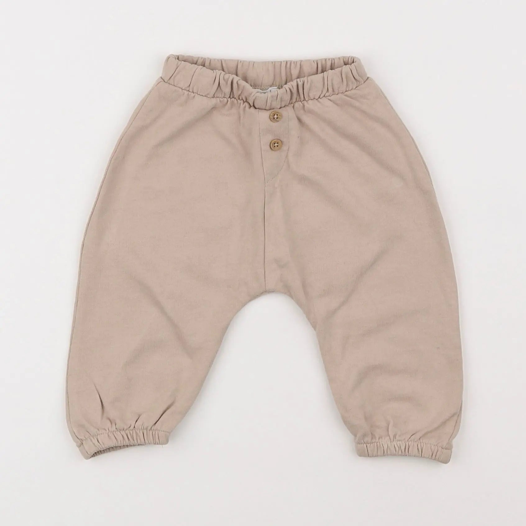 Vertbaudet - jogging beige - 3 mois