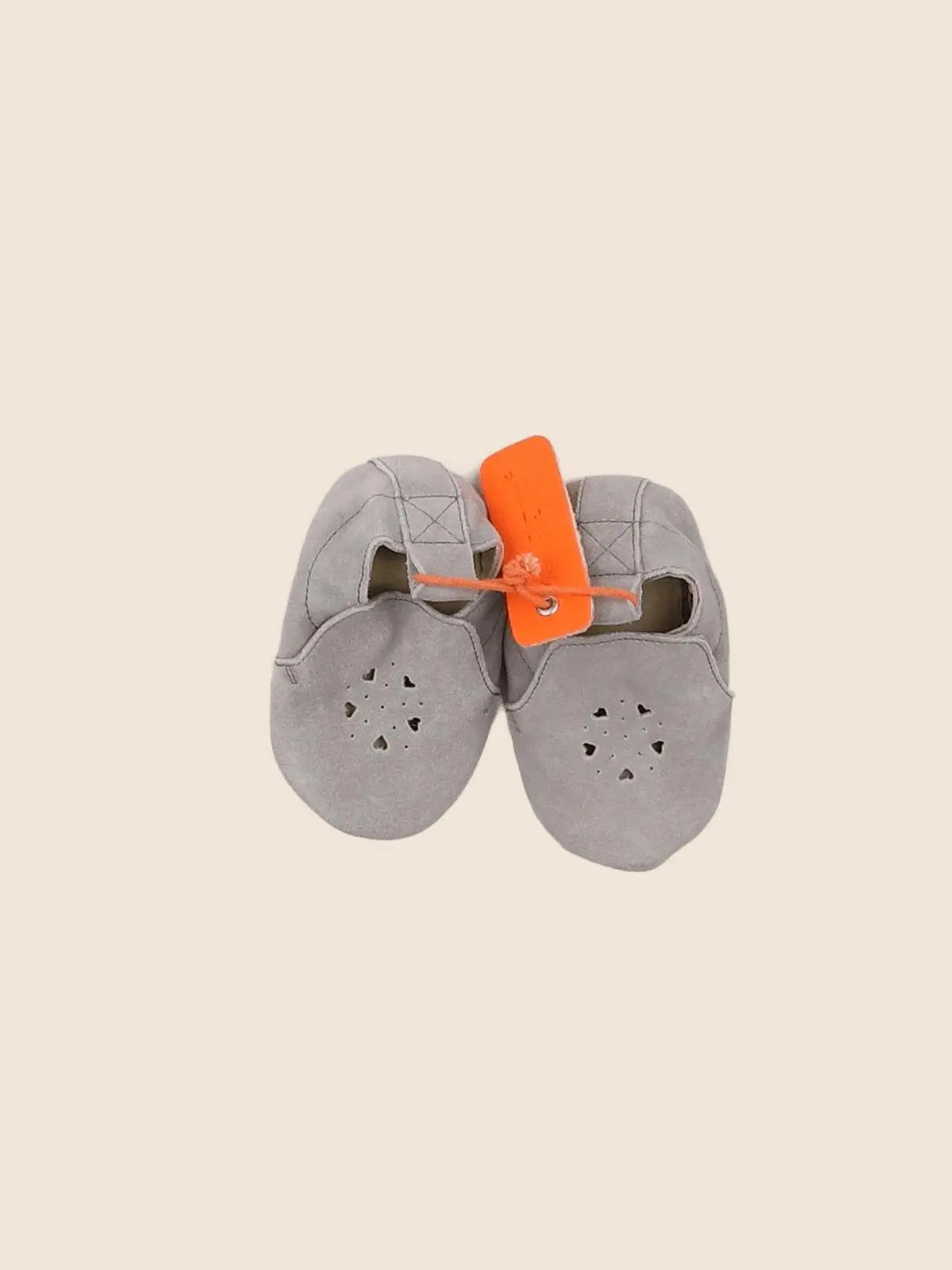 Mouflette - chaussons gris - pointure 18/19
