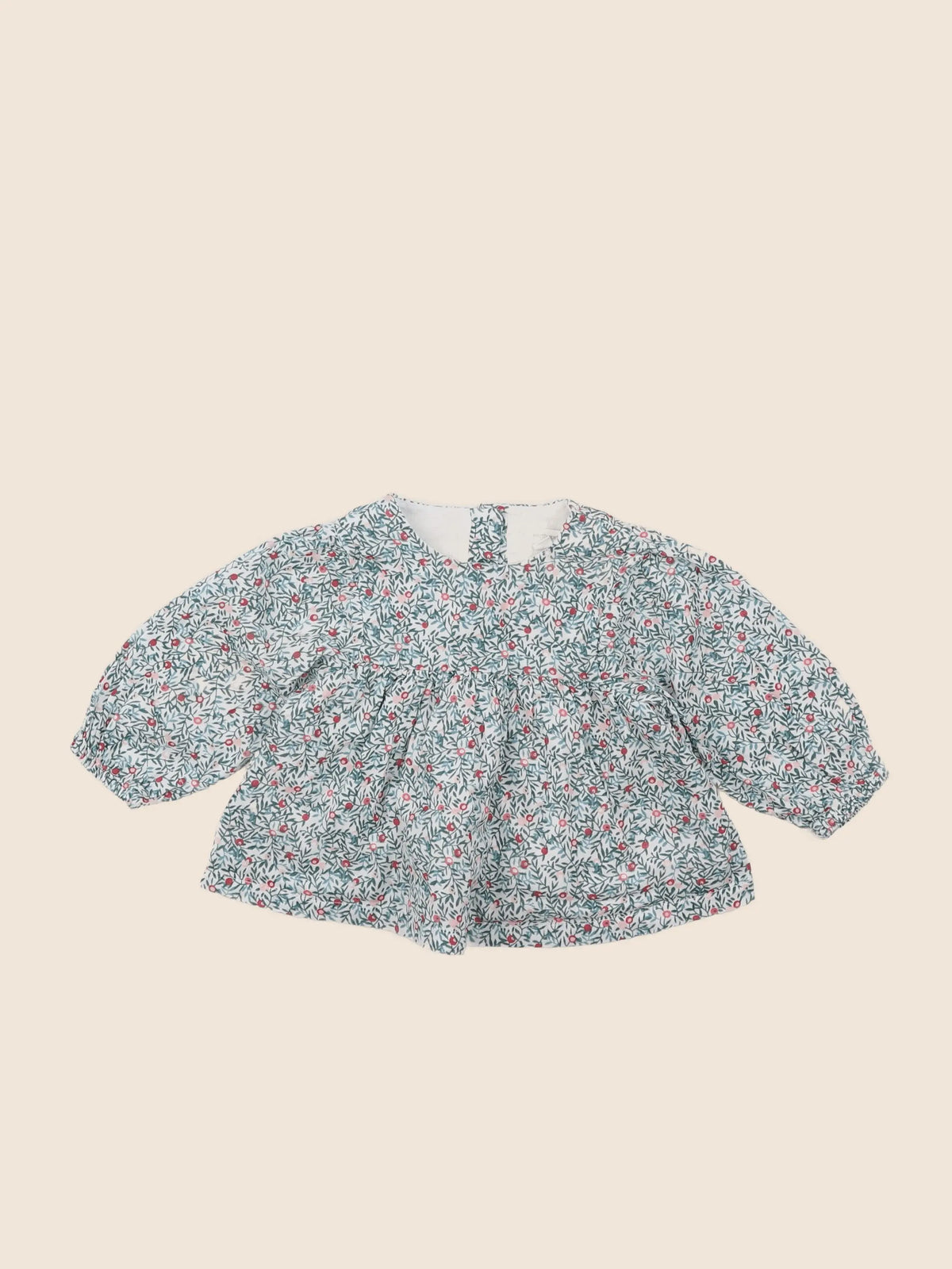 Vertbaudet - blouse bleu - 12 mois