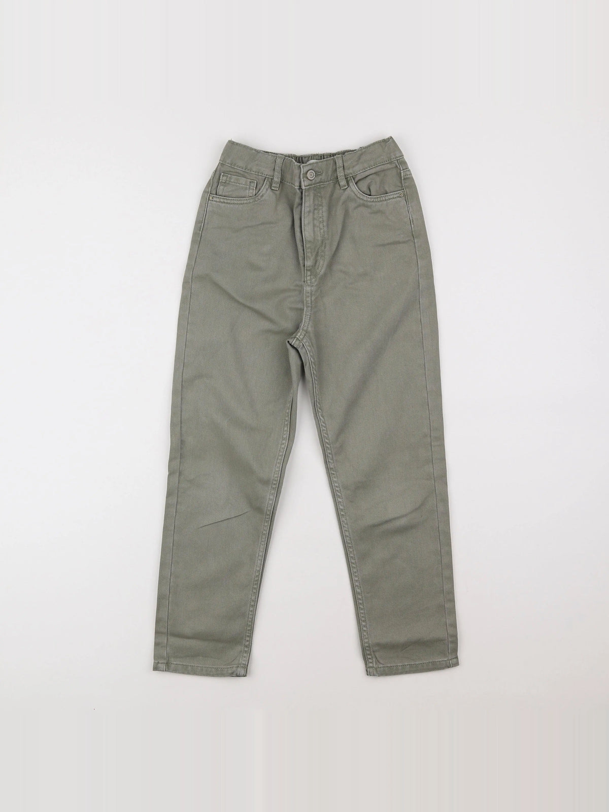 Vertbaudet - pantalon vert - 9 ans