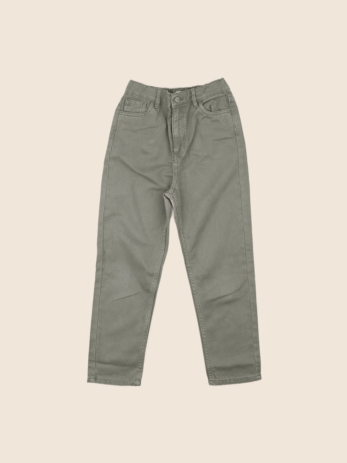 Vertbaudet - pantalon vert - 9 ans