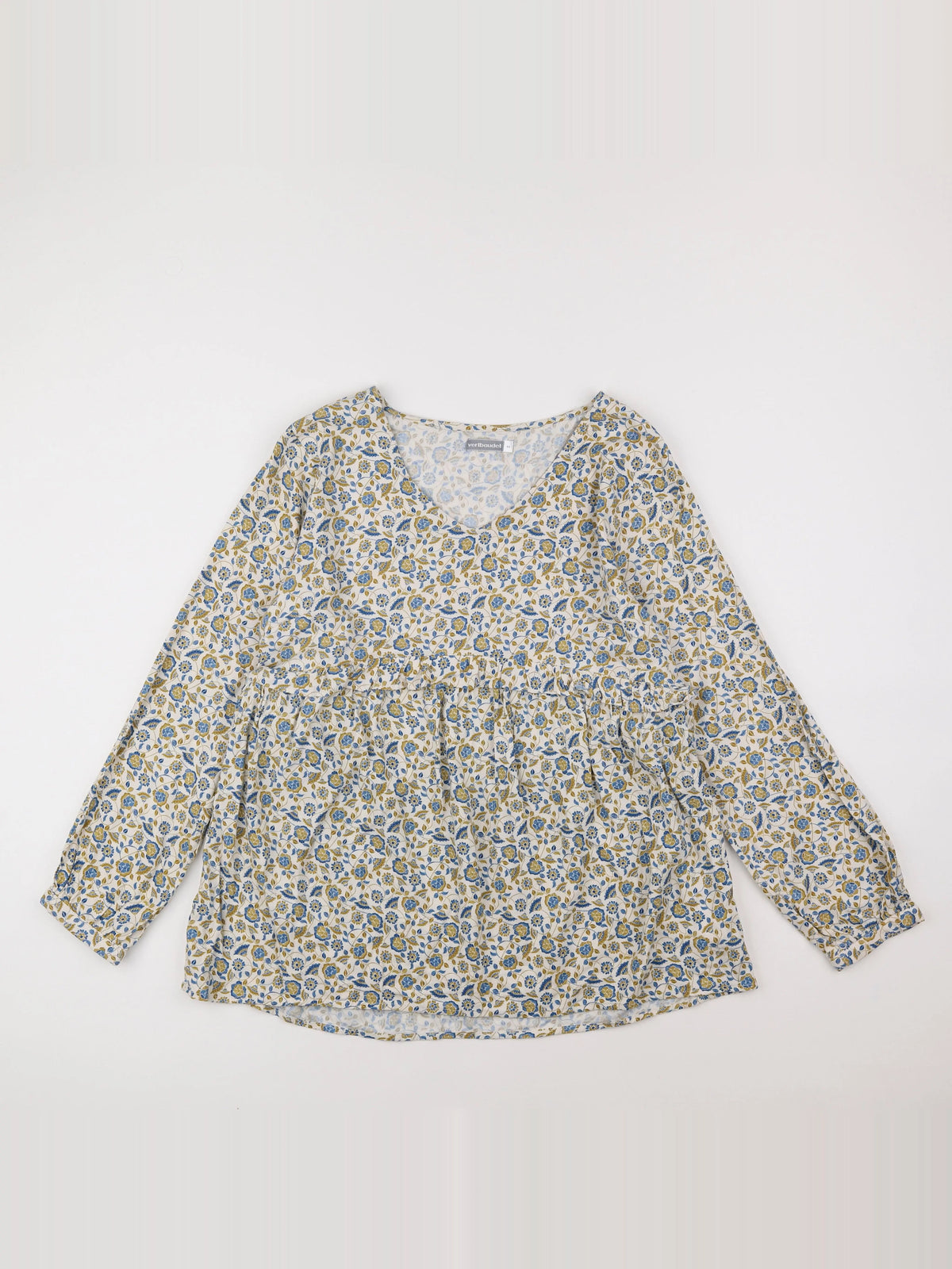 Vertbaudet - blouse grossesse blanc, bleu - 44