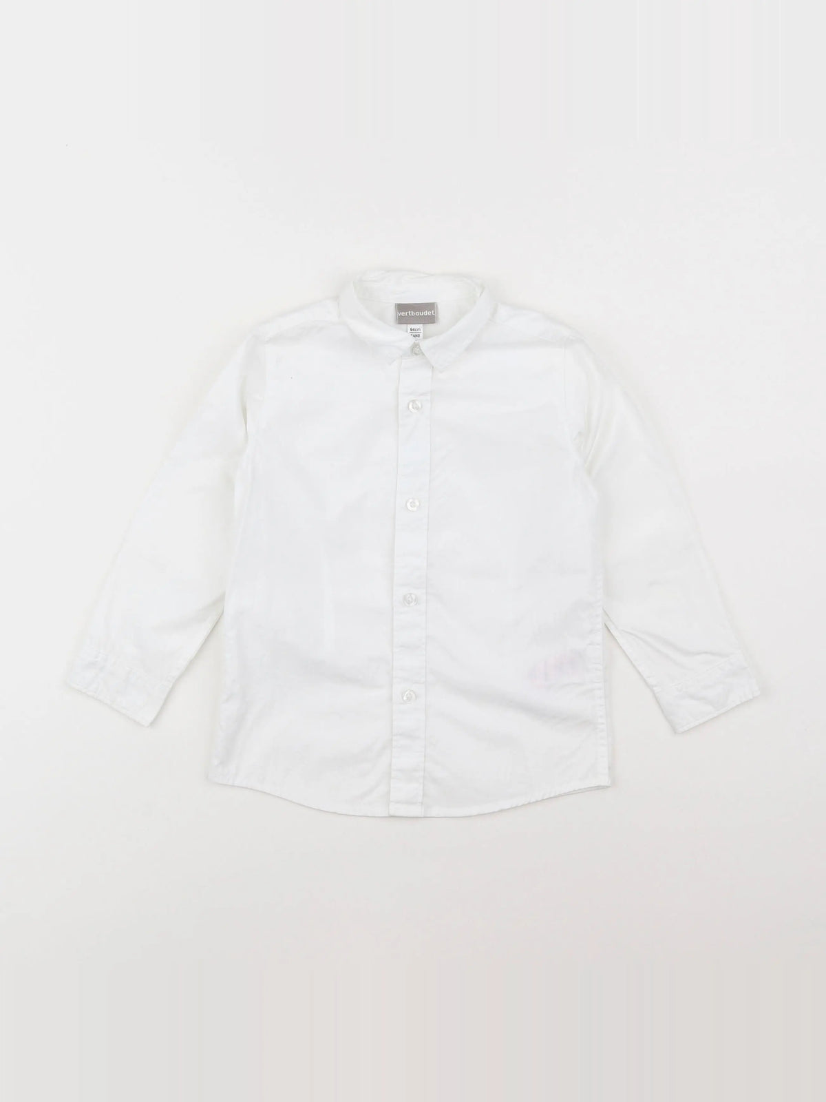Vertbaudet - chemise blanc - 3 ans