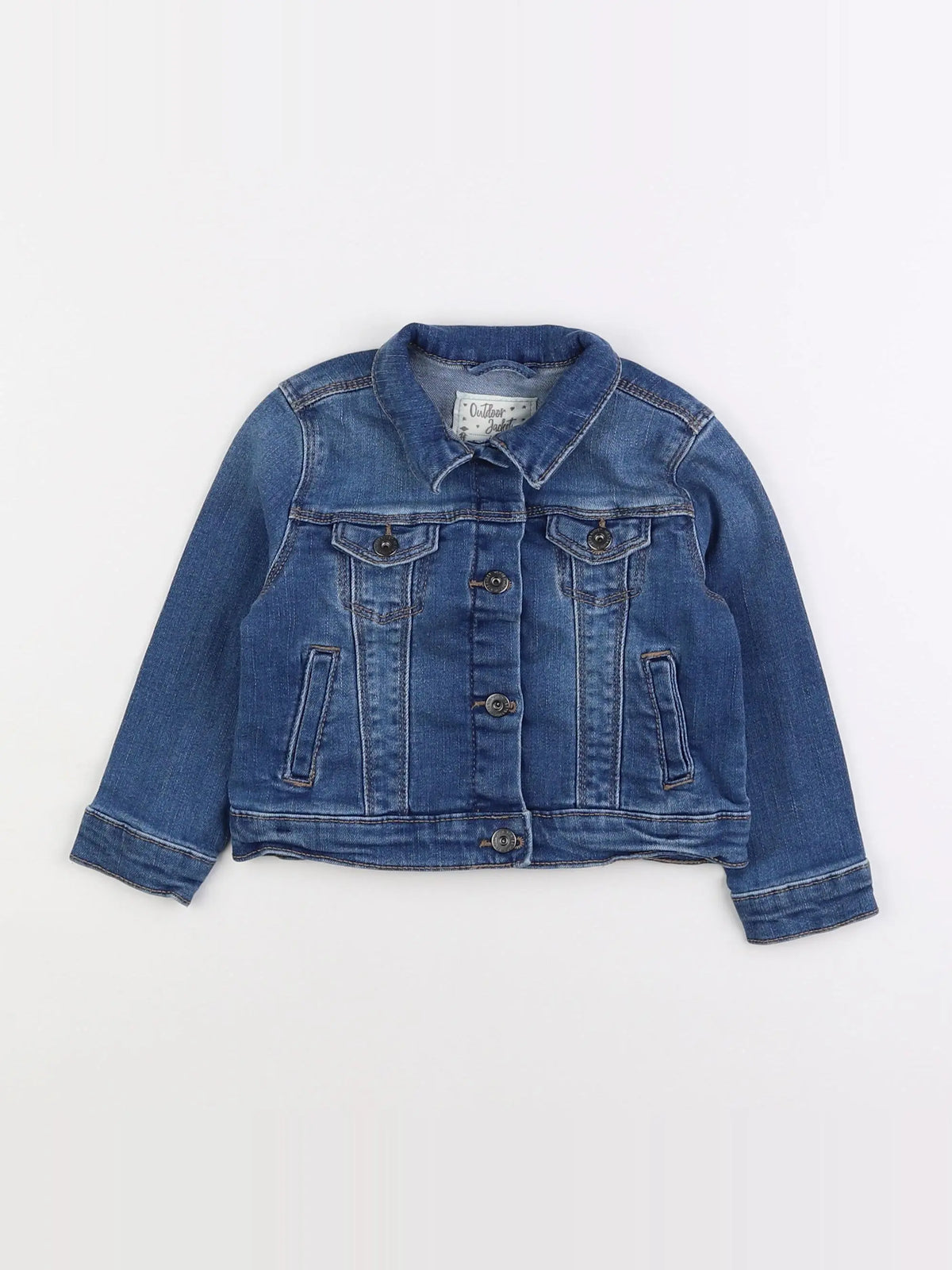 Vertbaudet - veste bleu - 2 ans