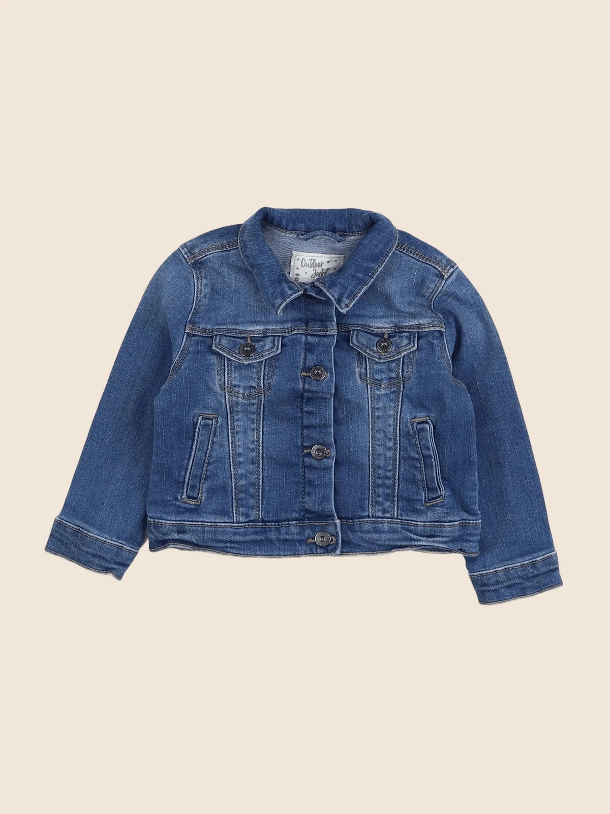 Vertbaudet - veste bleu - 2 ans