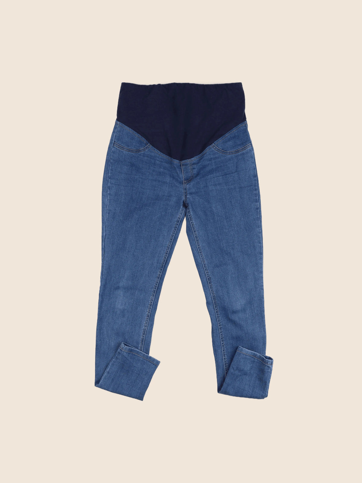 Vertbaudet - jean grossesse bleu - 38