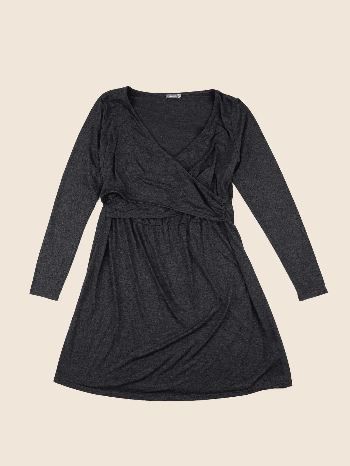 Vertbaudet - robe grossesse, allaitement gris - 42 à 44