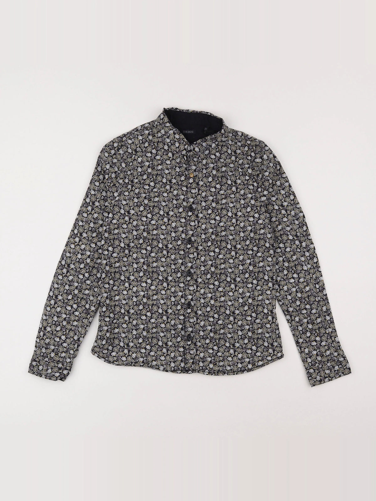 IKKS - chemise noir - 10 ans