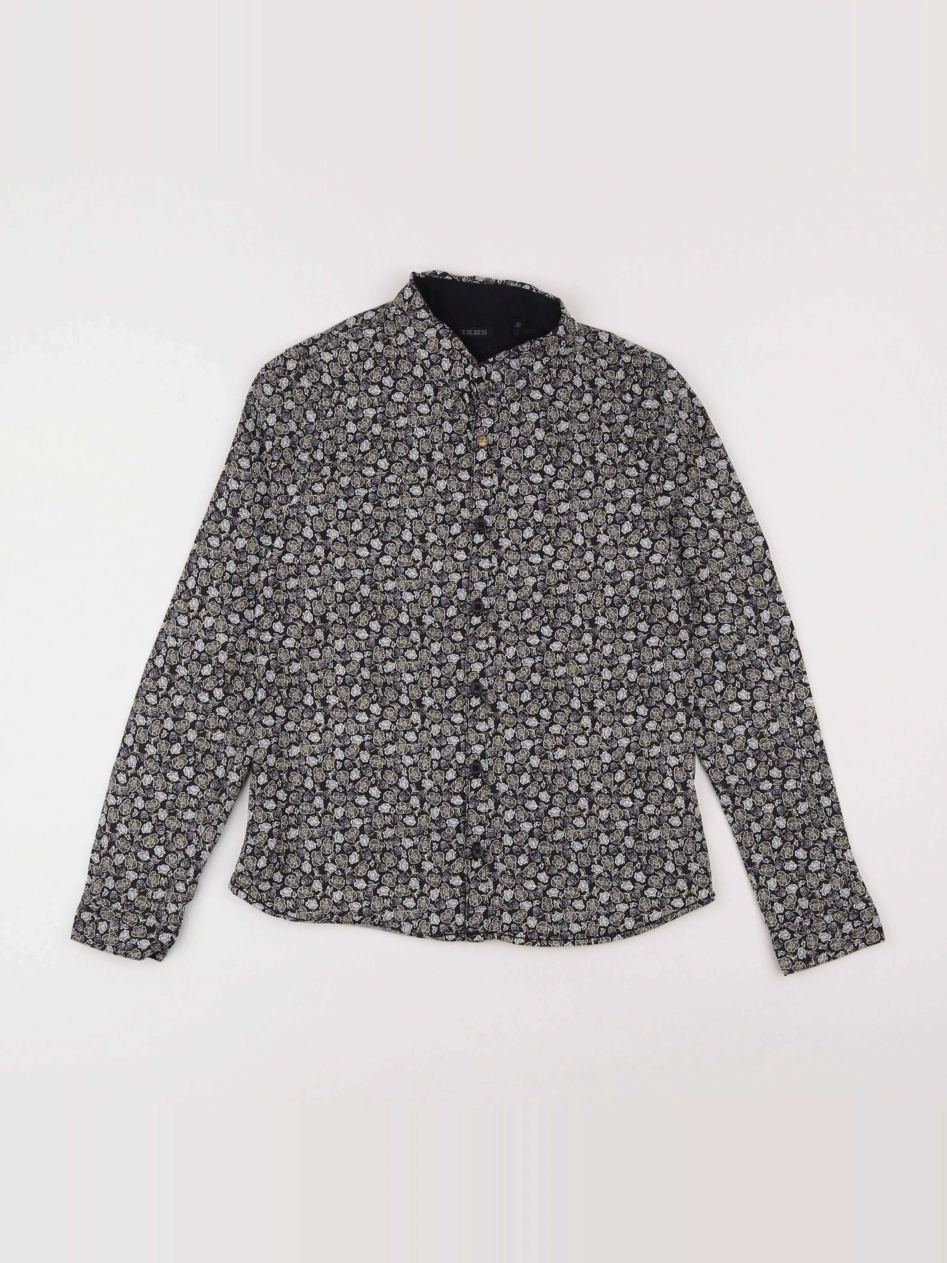 IKKS - chemise noir - 10 ans