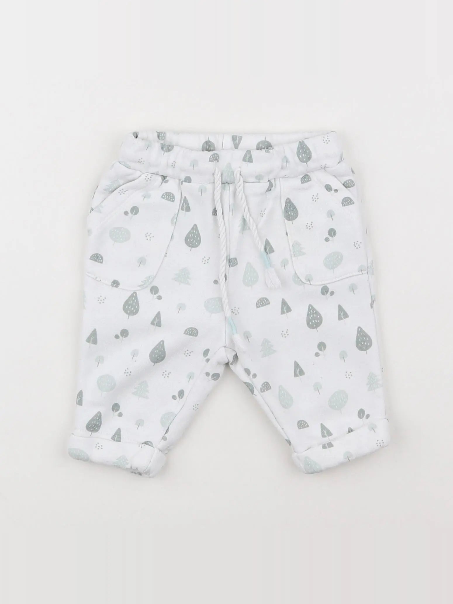 La Redoute - jogging blanc, vert - 3 mois