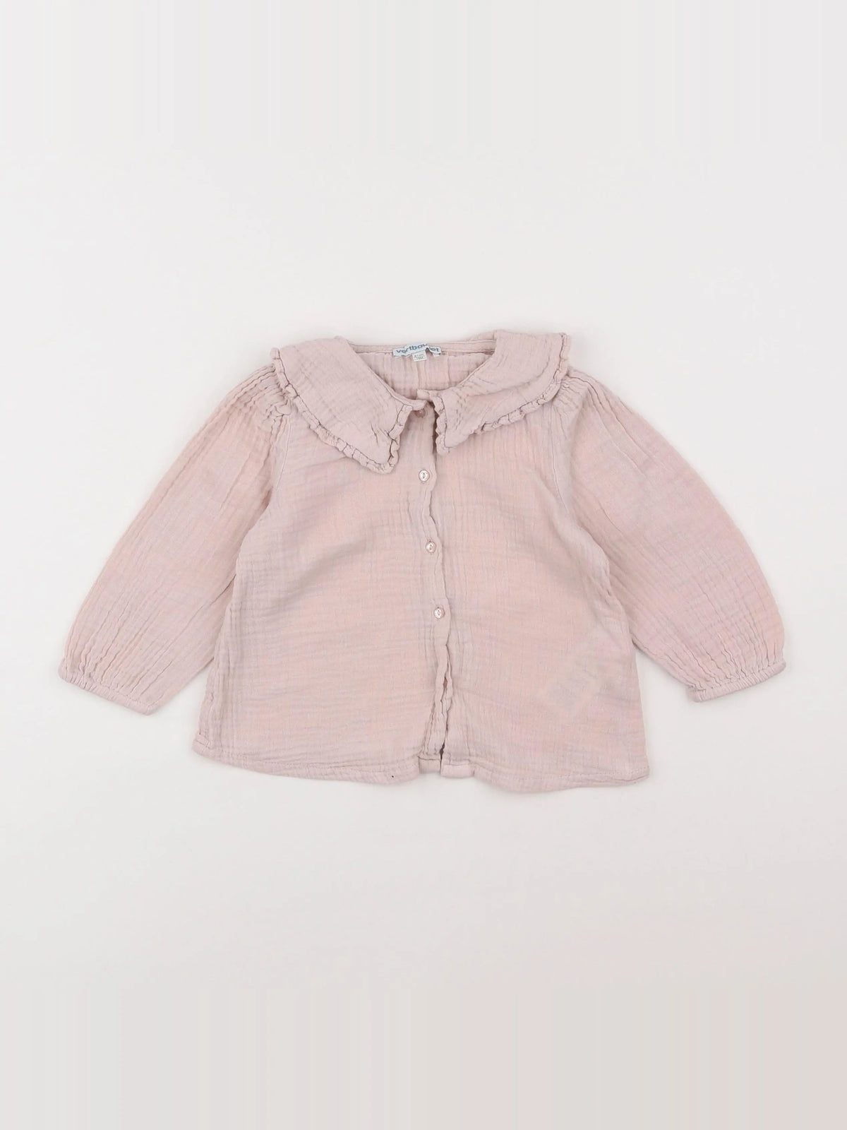 Vertbaudet - blouse rose - 18 mois