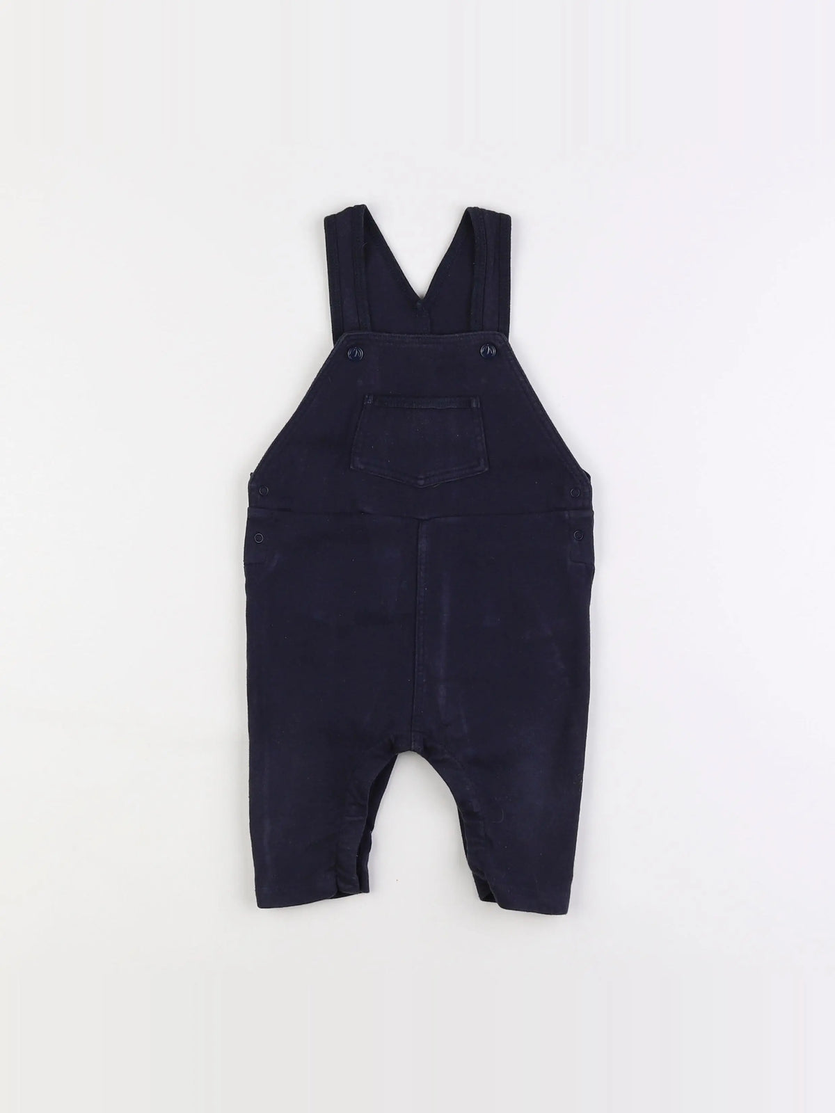Petit Bateau - salopette bleu - 12 mois