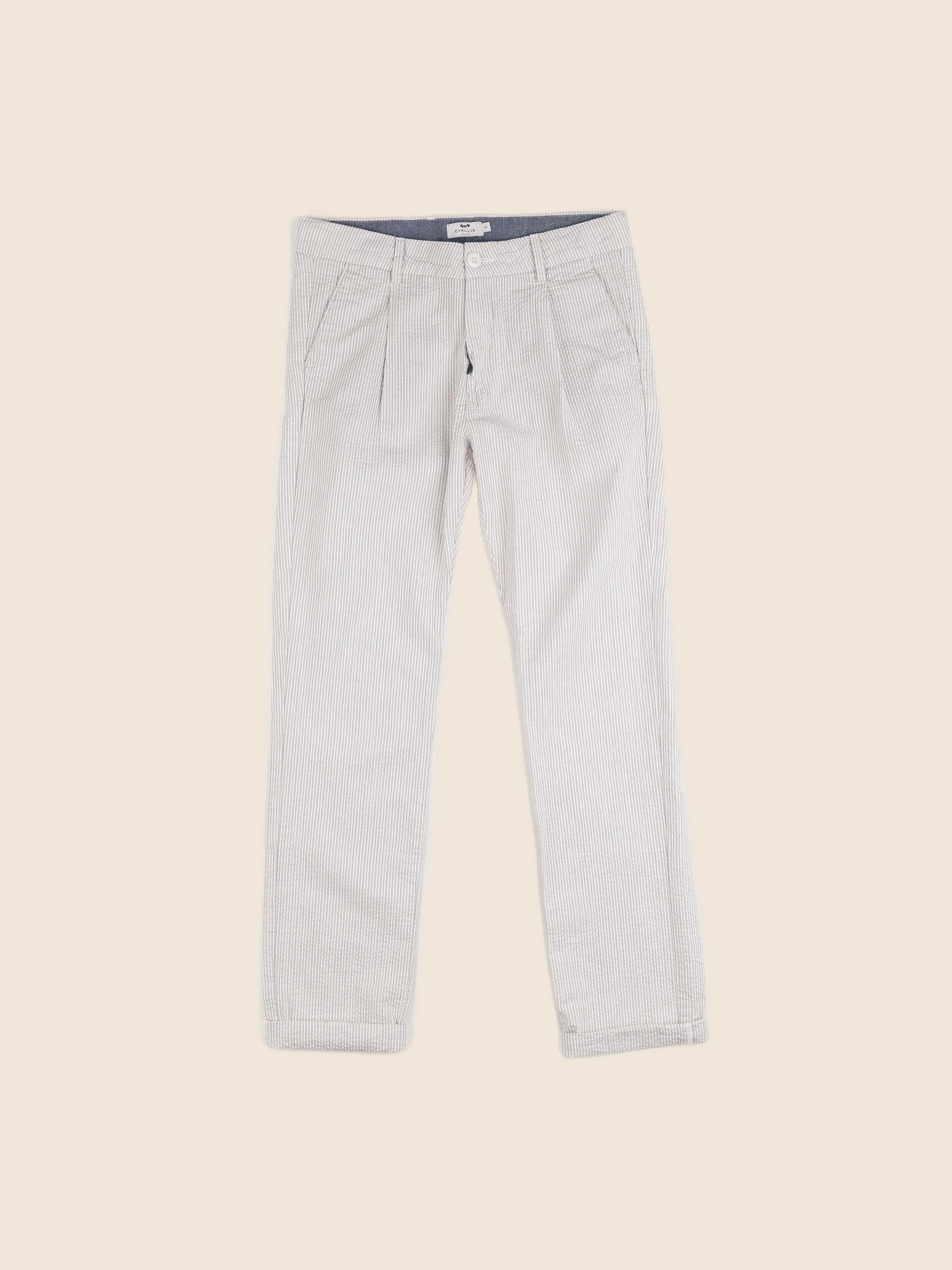 Cyrillus - pantalon beige - 14 ans
