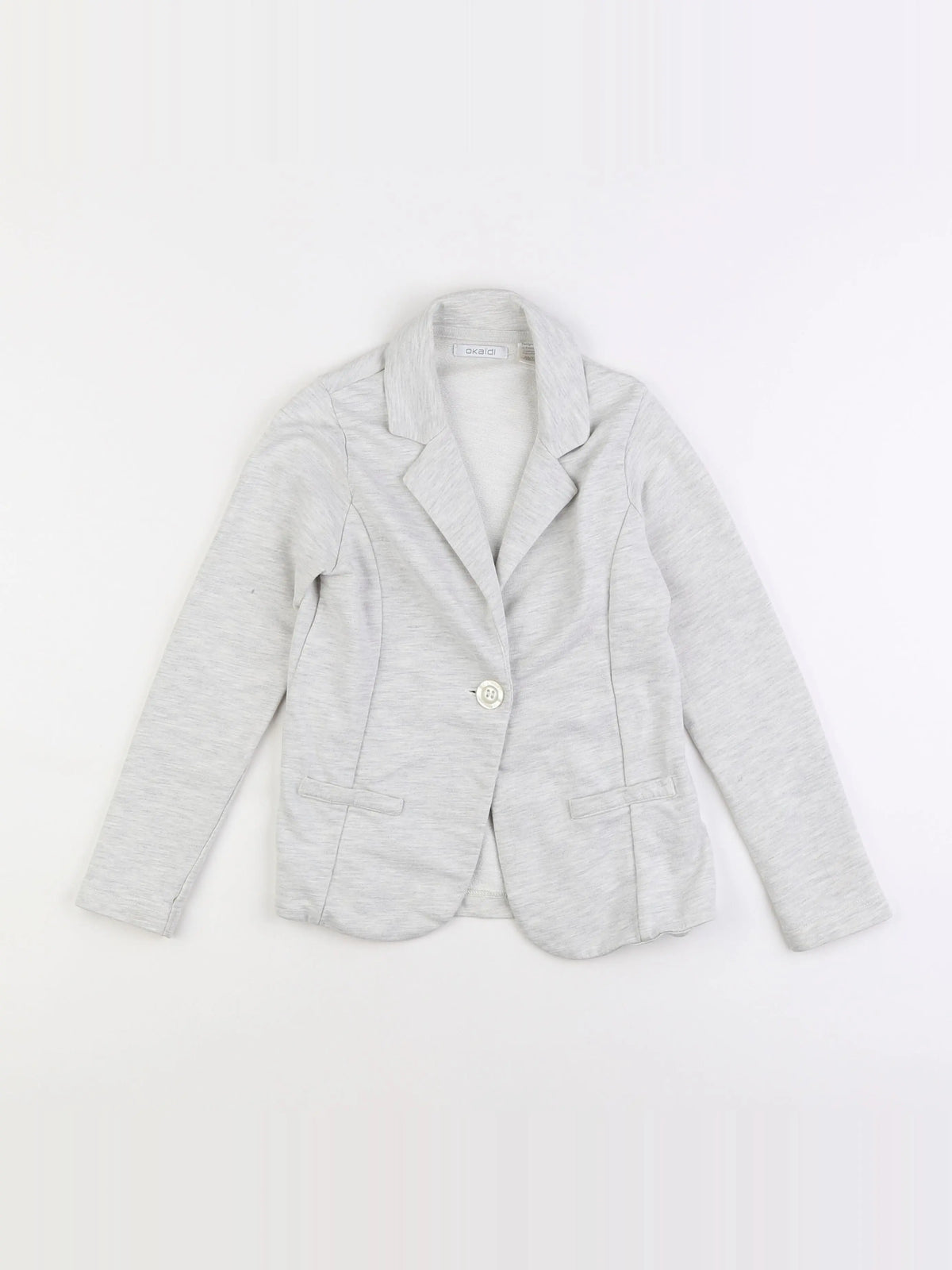 Okaidi - veste gris - 8 ans