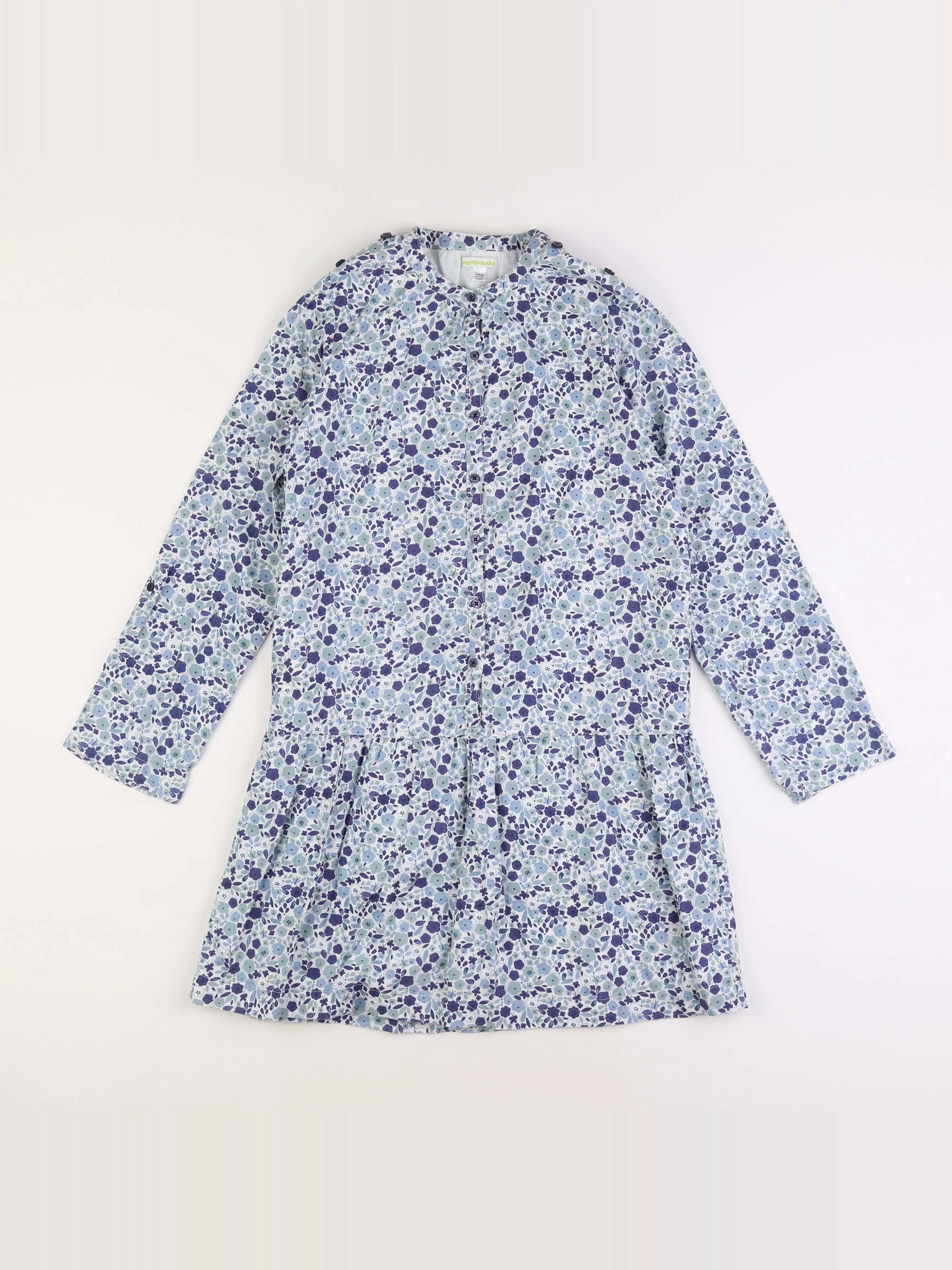 Vertbaudet - robe bleu - 12 ans