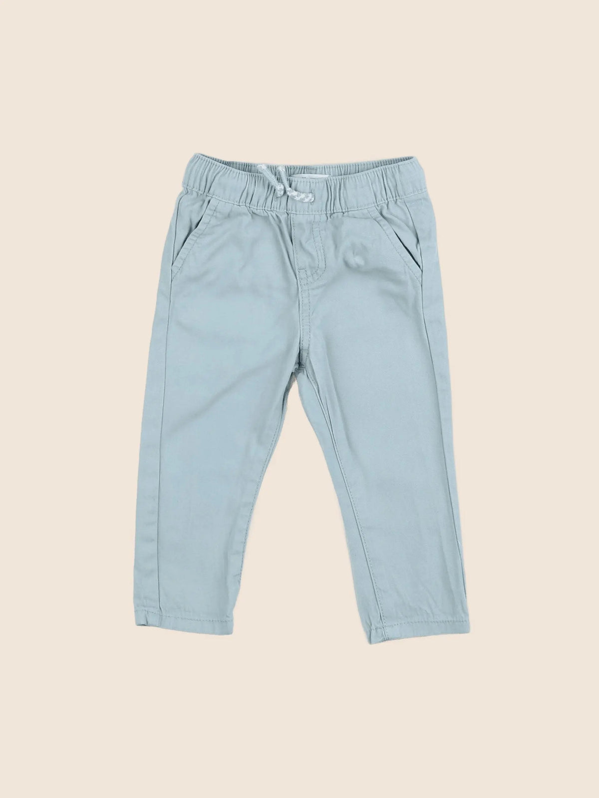 Vertbaudet - pantalon vert - 9 mois