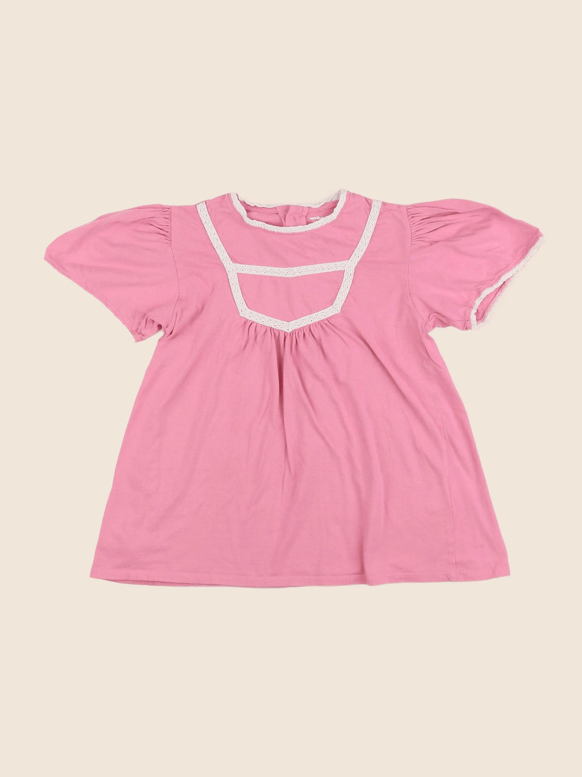 Vertbaudet - tee-shirt rose - 12 ans