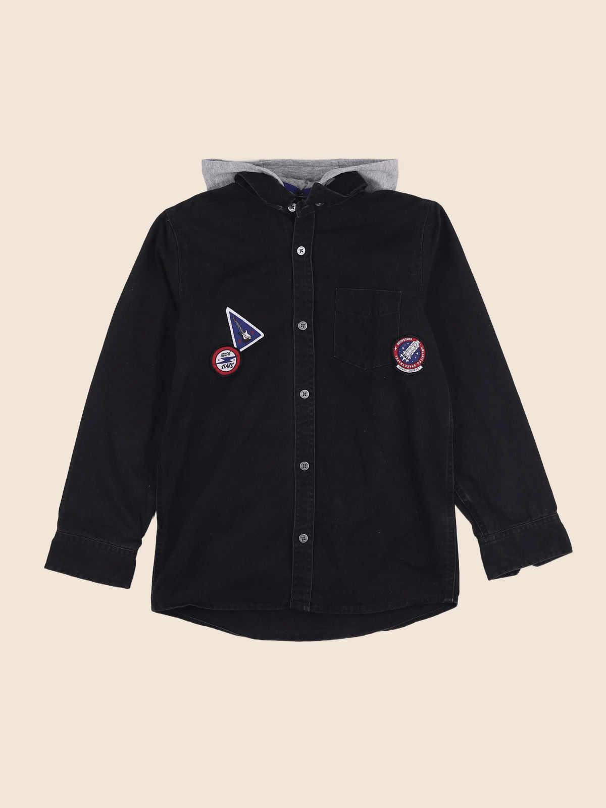 Vertbaudet - chemise noir - 12 ans