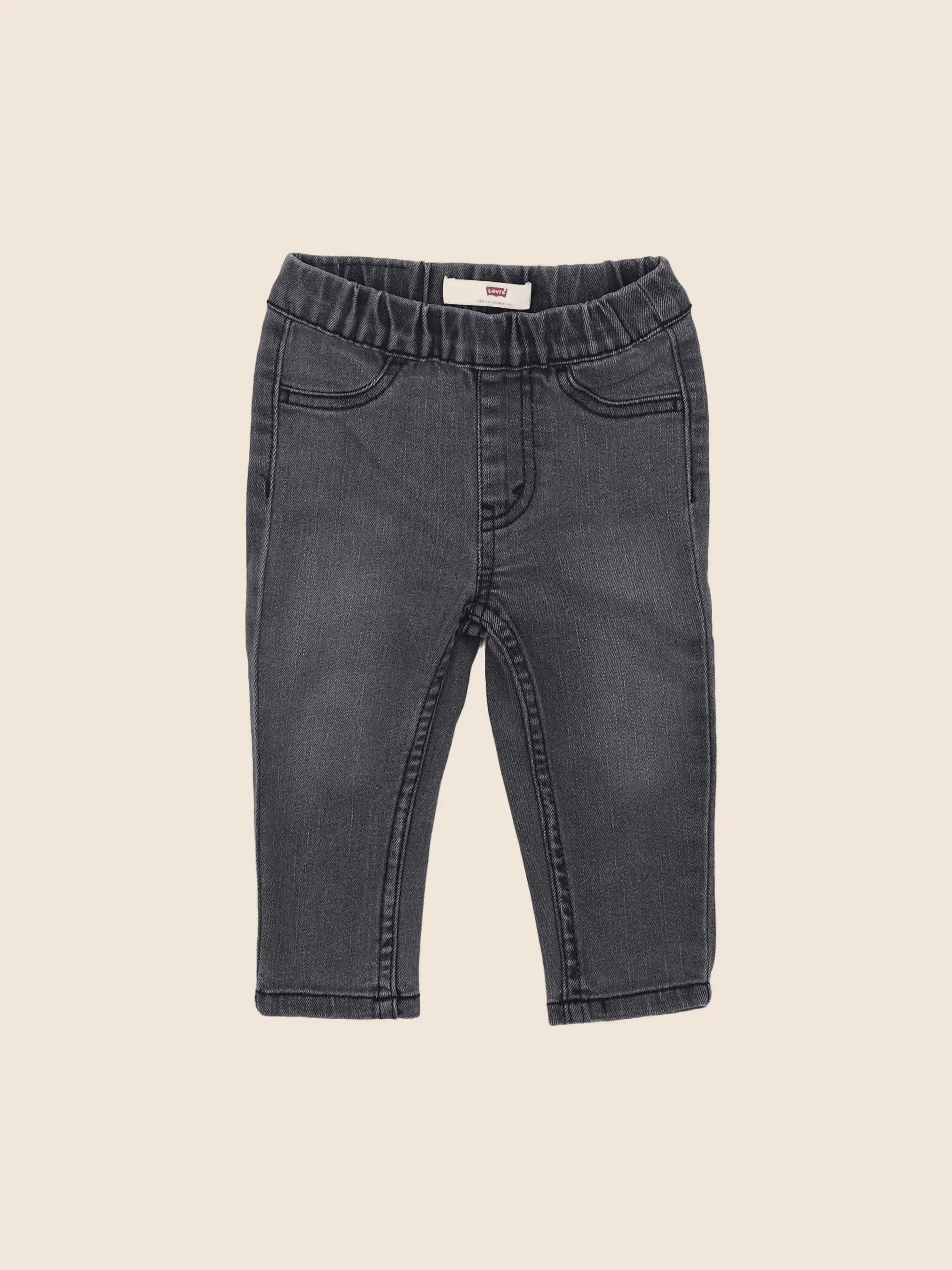 Levi's - jegging gris - 6/9 mois
