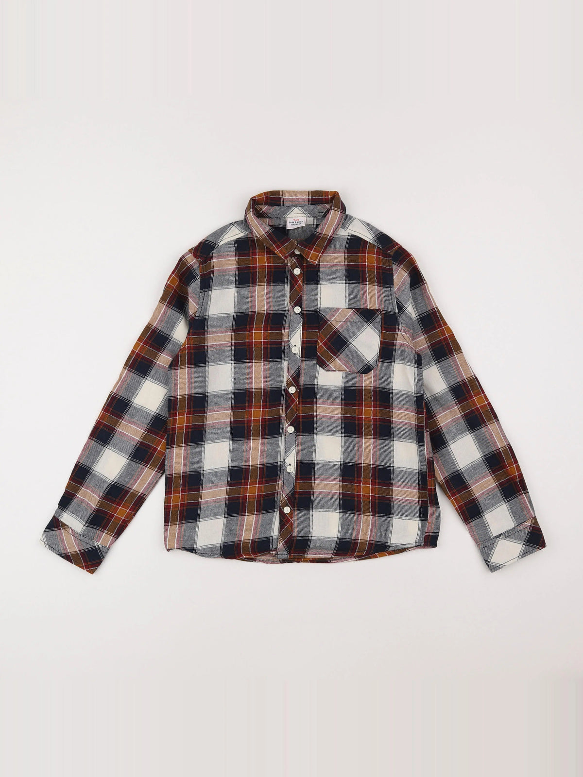 Tape à l'oeil - chemise marron - 10 ans