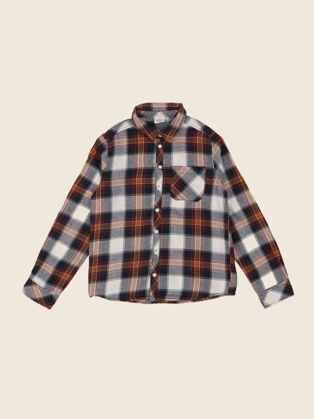 Tape à l'oeil - chemise marron - 10 ans