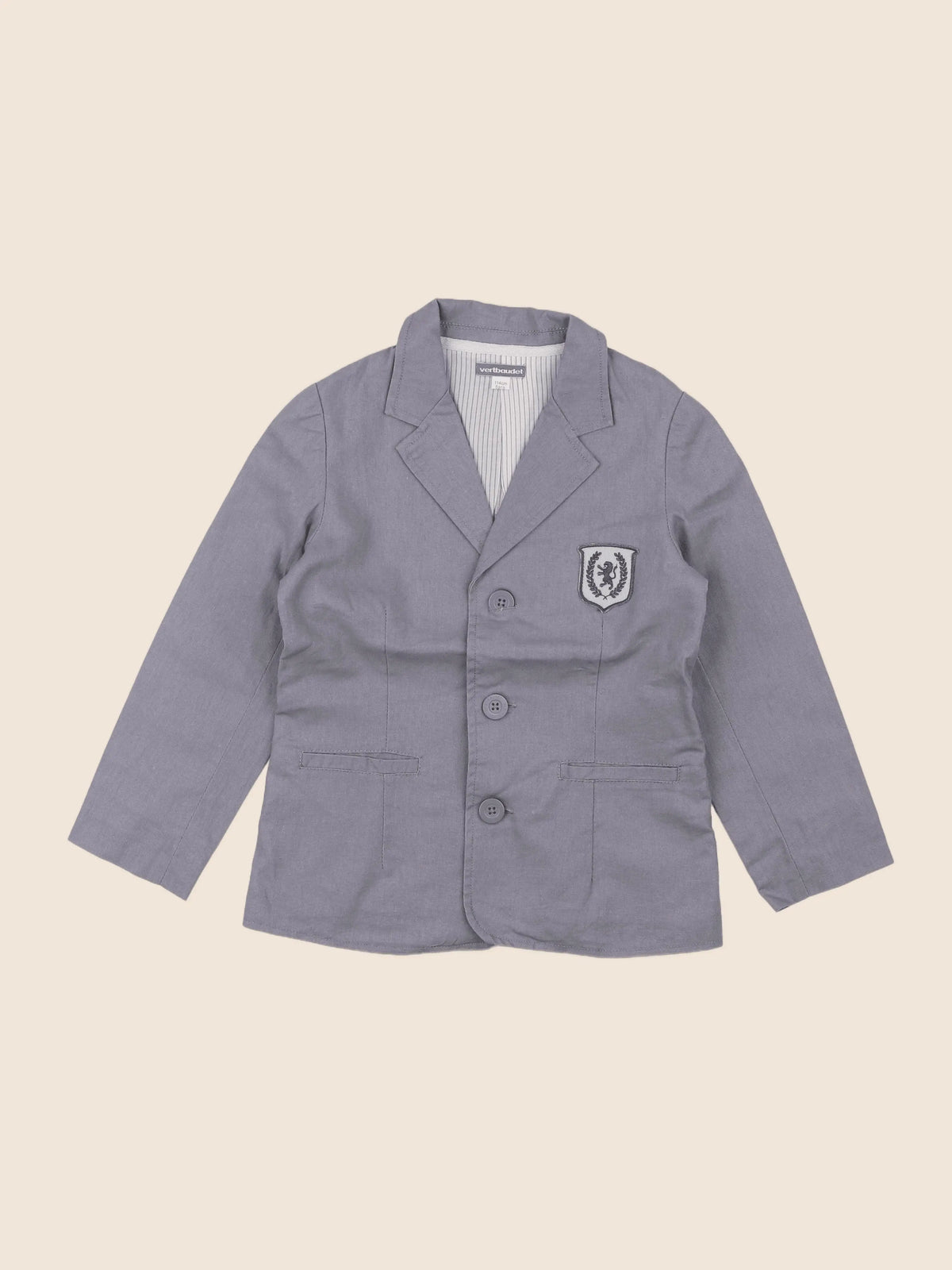 Vertbaudet - veste bleu - 6 ans