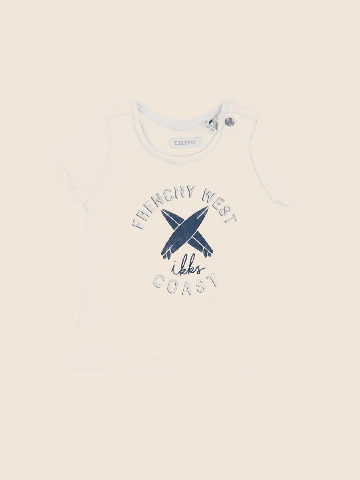 IKKS - tee-shirt bleu - 3 mois