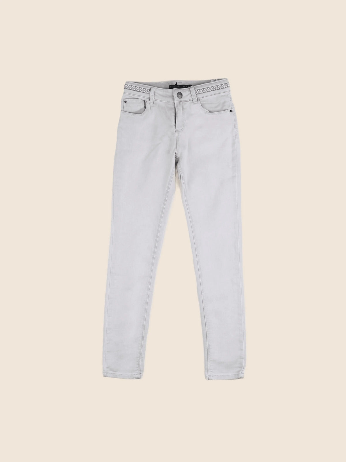 IKKS - jean gris - 10 ans