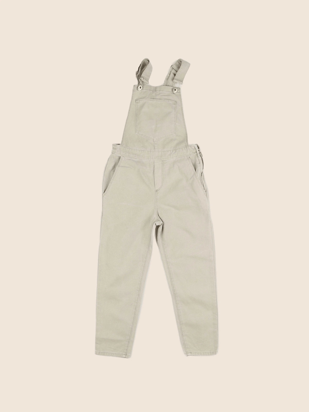 IKKS - salopette beige - 10 ans
