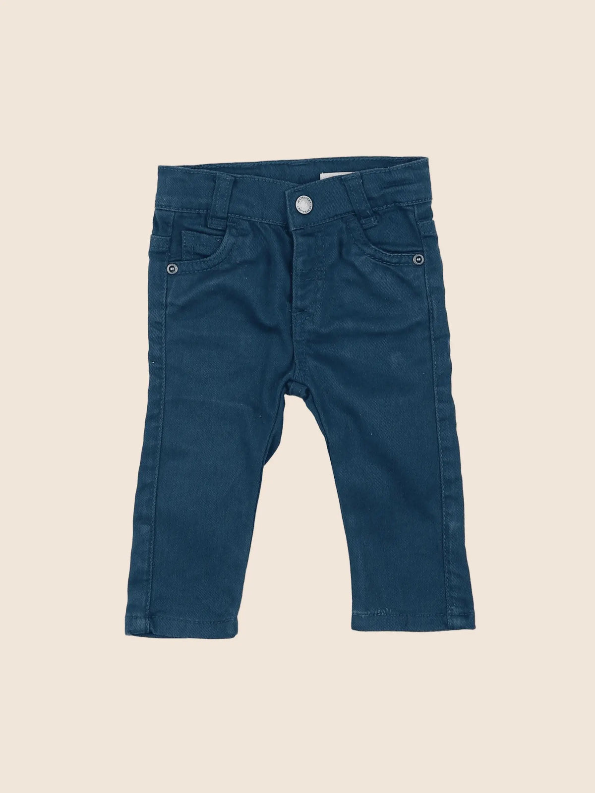 Vertbaudet - jean bleu - 3 mois