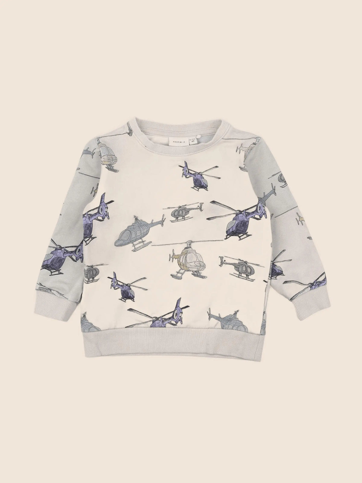 Name it - sweat beige - 9/12 mois