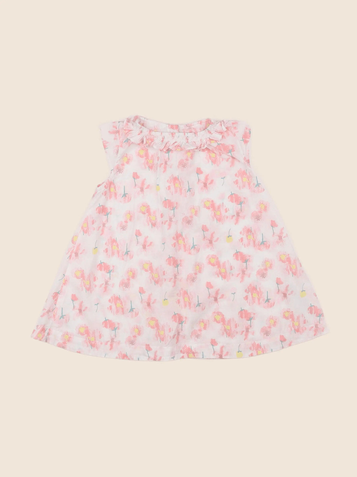 Petit Bateau - robe rose - 18 mois