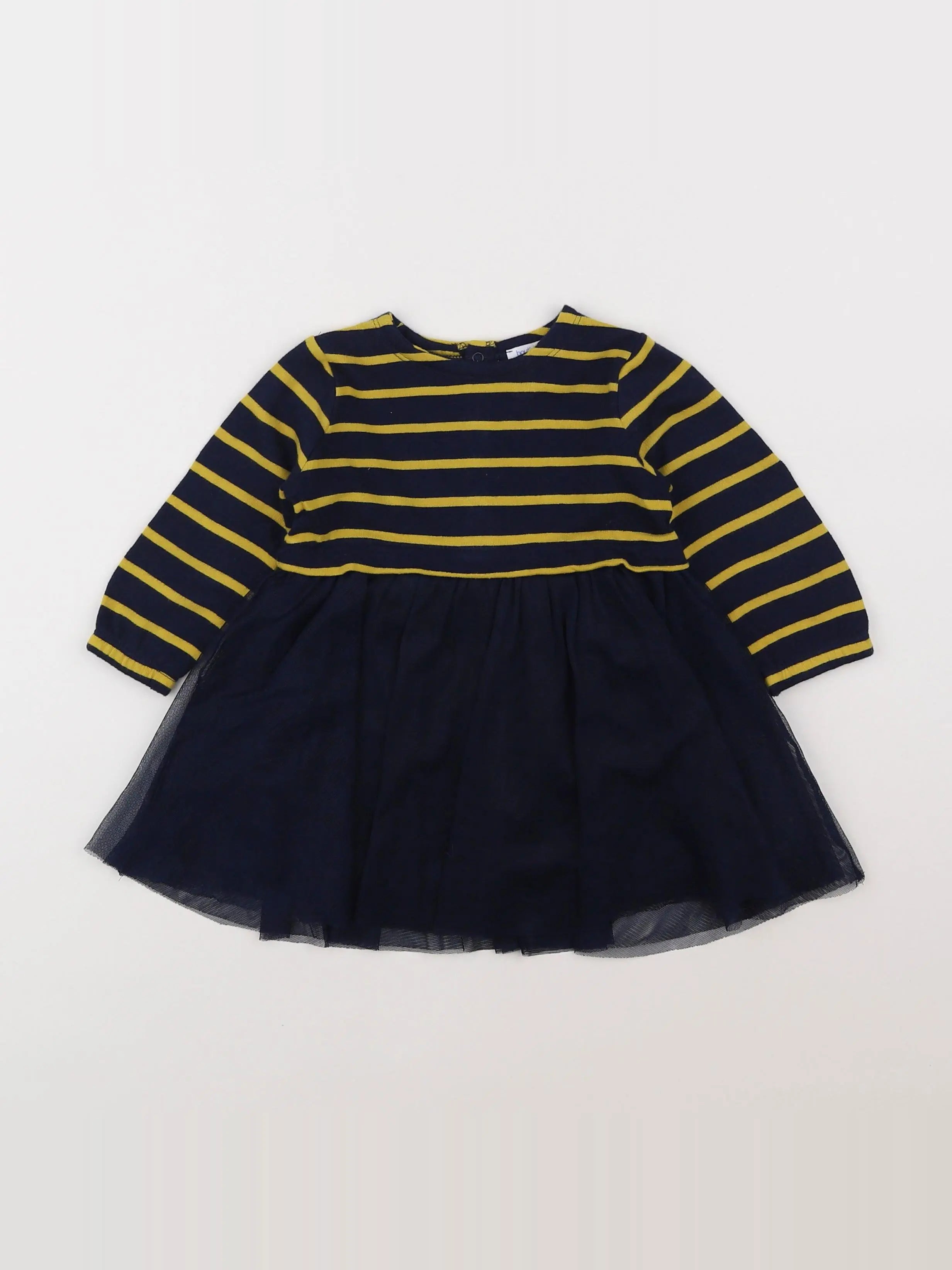 Boutchou - robe bleu - 6 mois