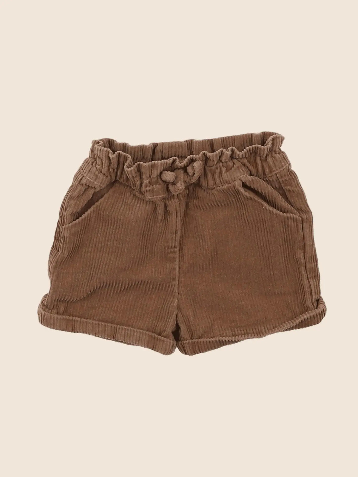 Vertbaudet - short marron - 9 mois
