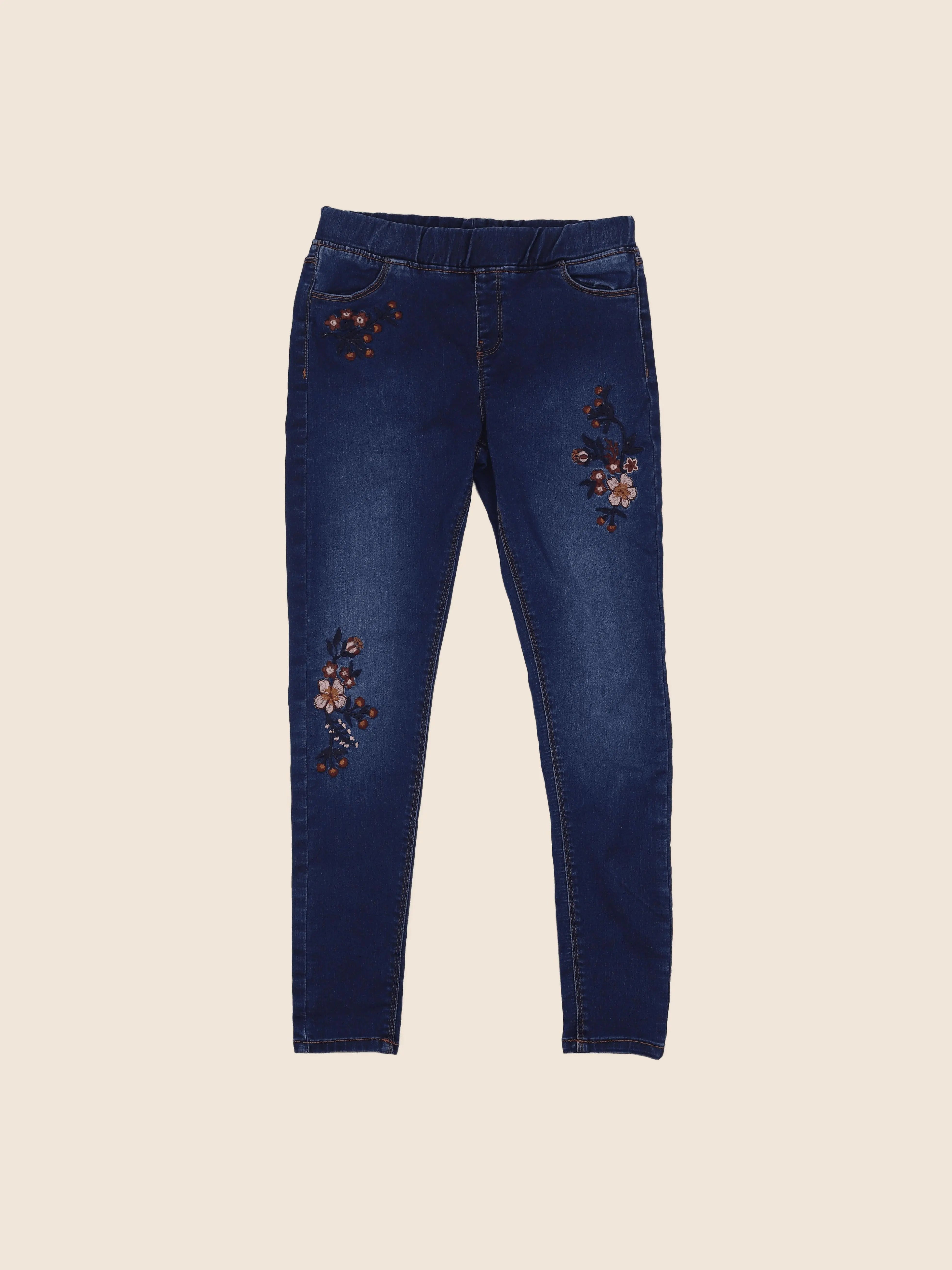 Vertbaudet - jegging bleu - 12 ans