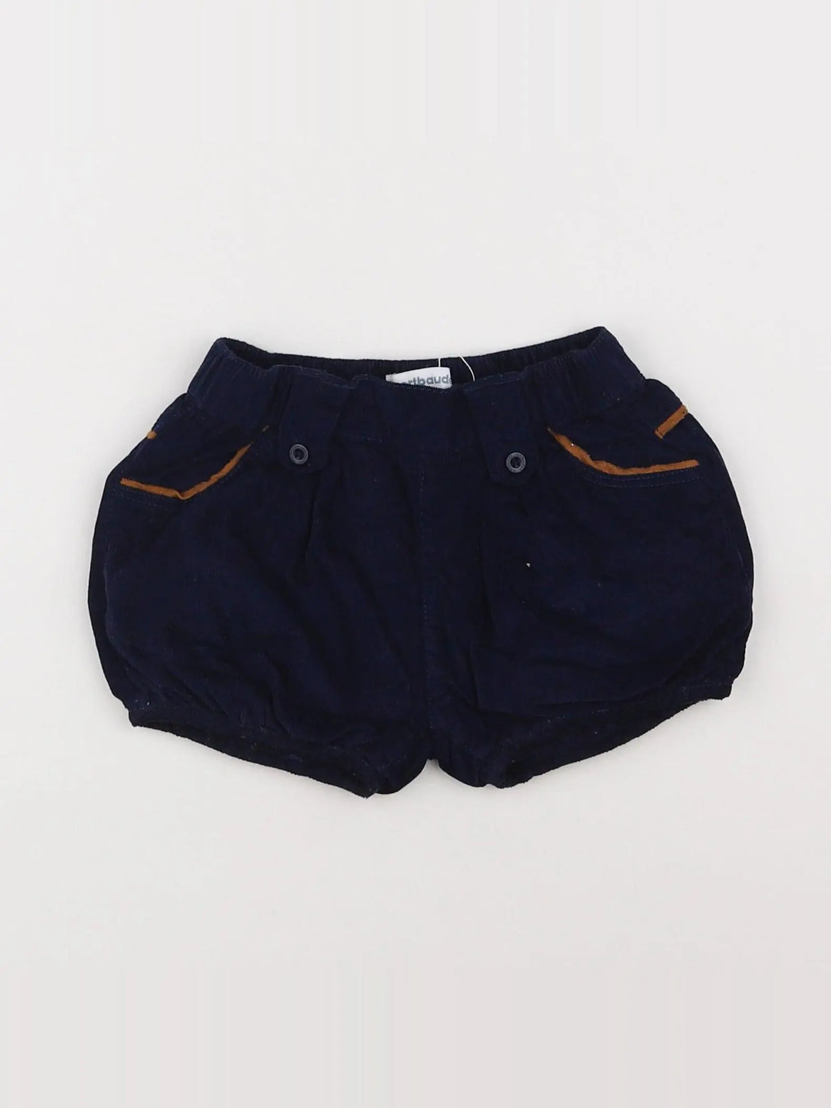 Vertbaudet - short bleu - 18 mois