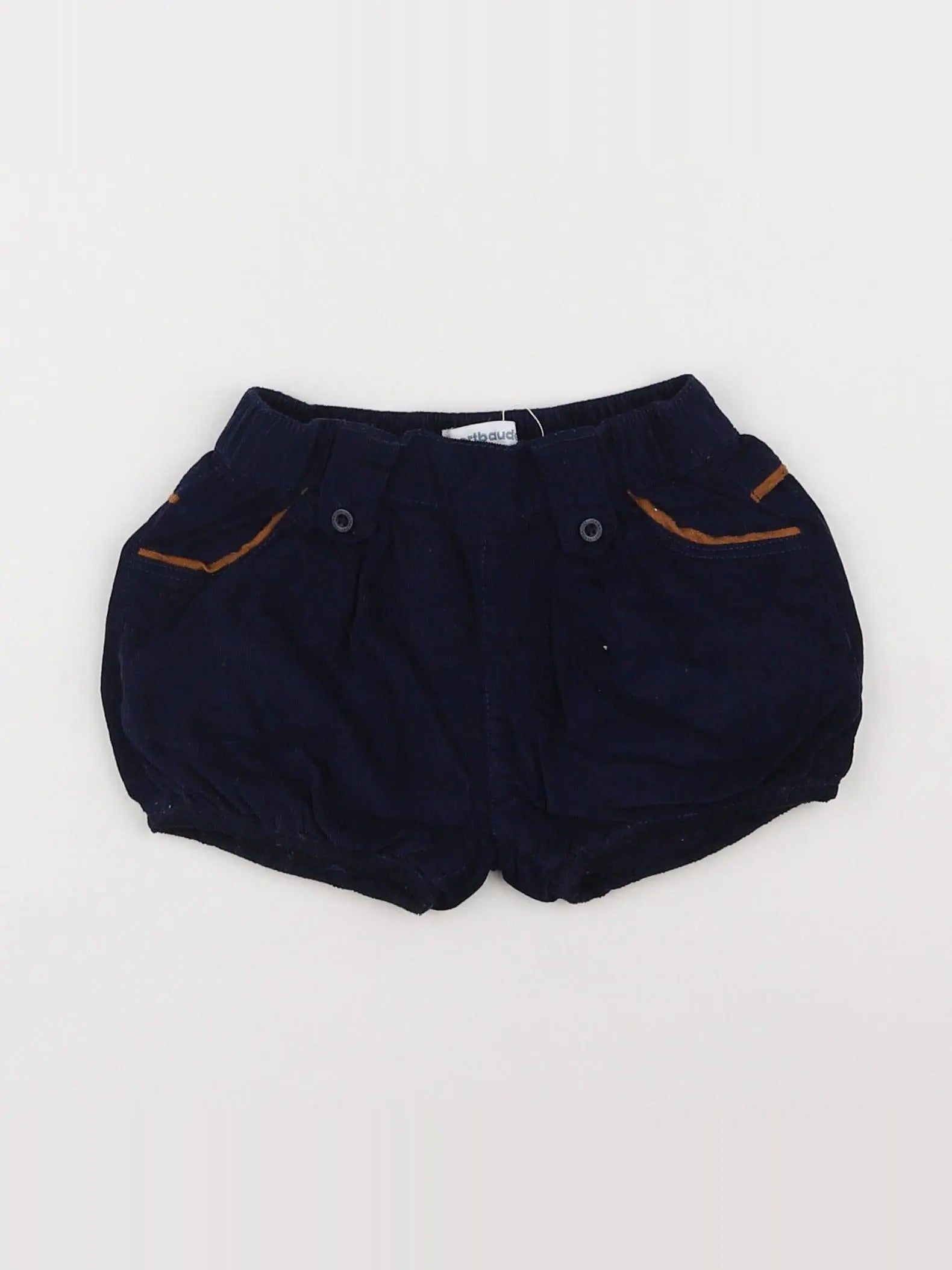 Vertbaudet - short bleu - 18 mois