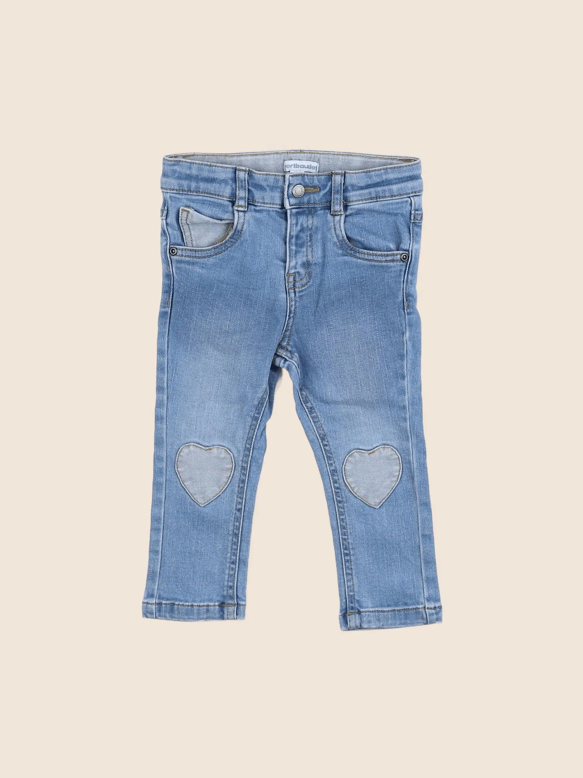 Vertbaudet - jean bleu - 18 mois