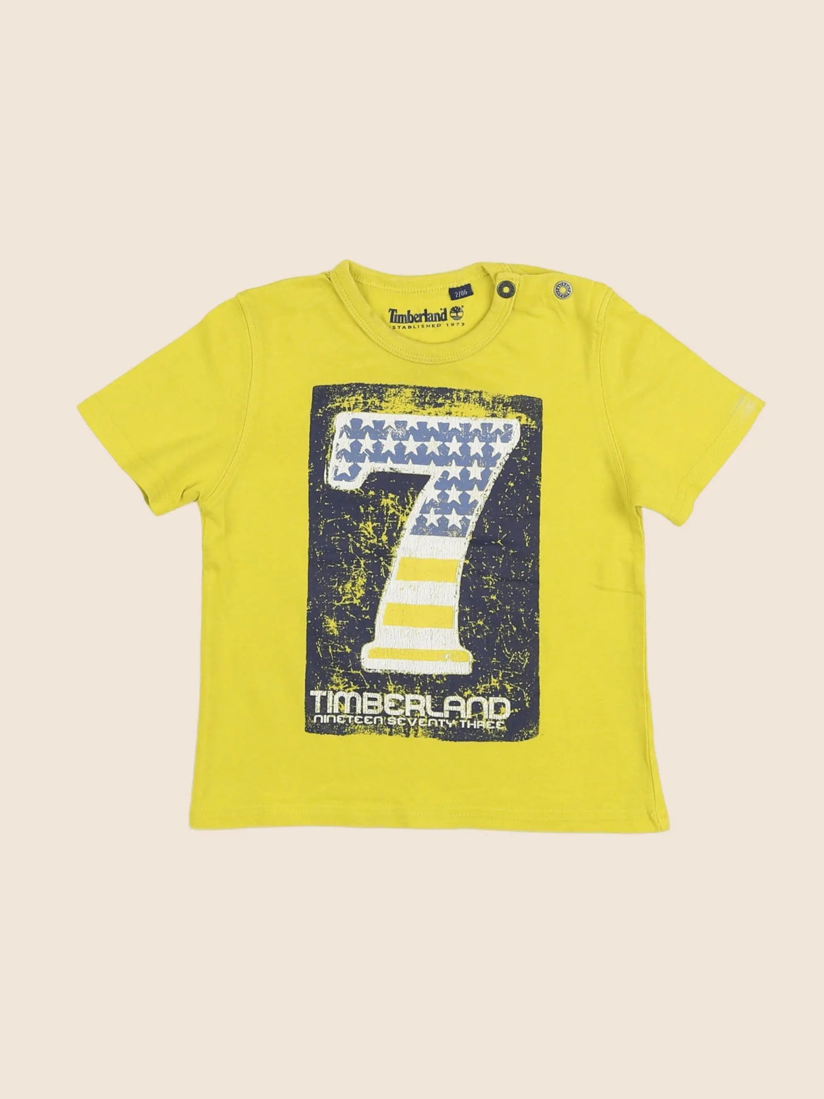 Timberland - tee-shirt jaune - 2 ans