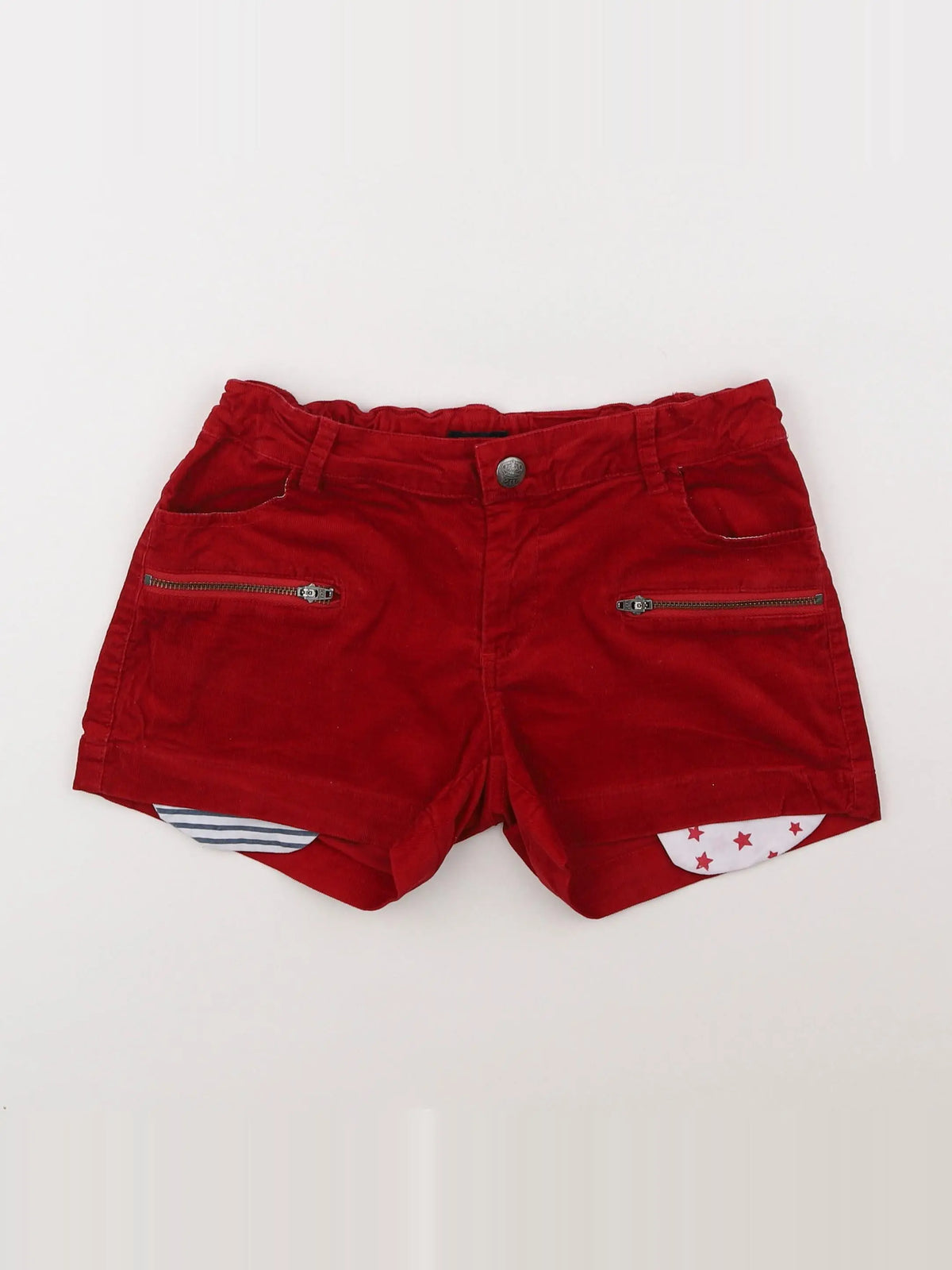 IKKS - short rouge - 12 ans