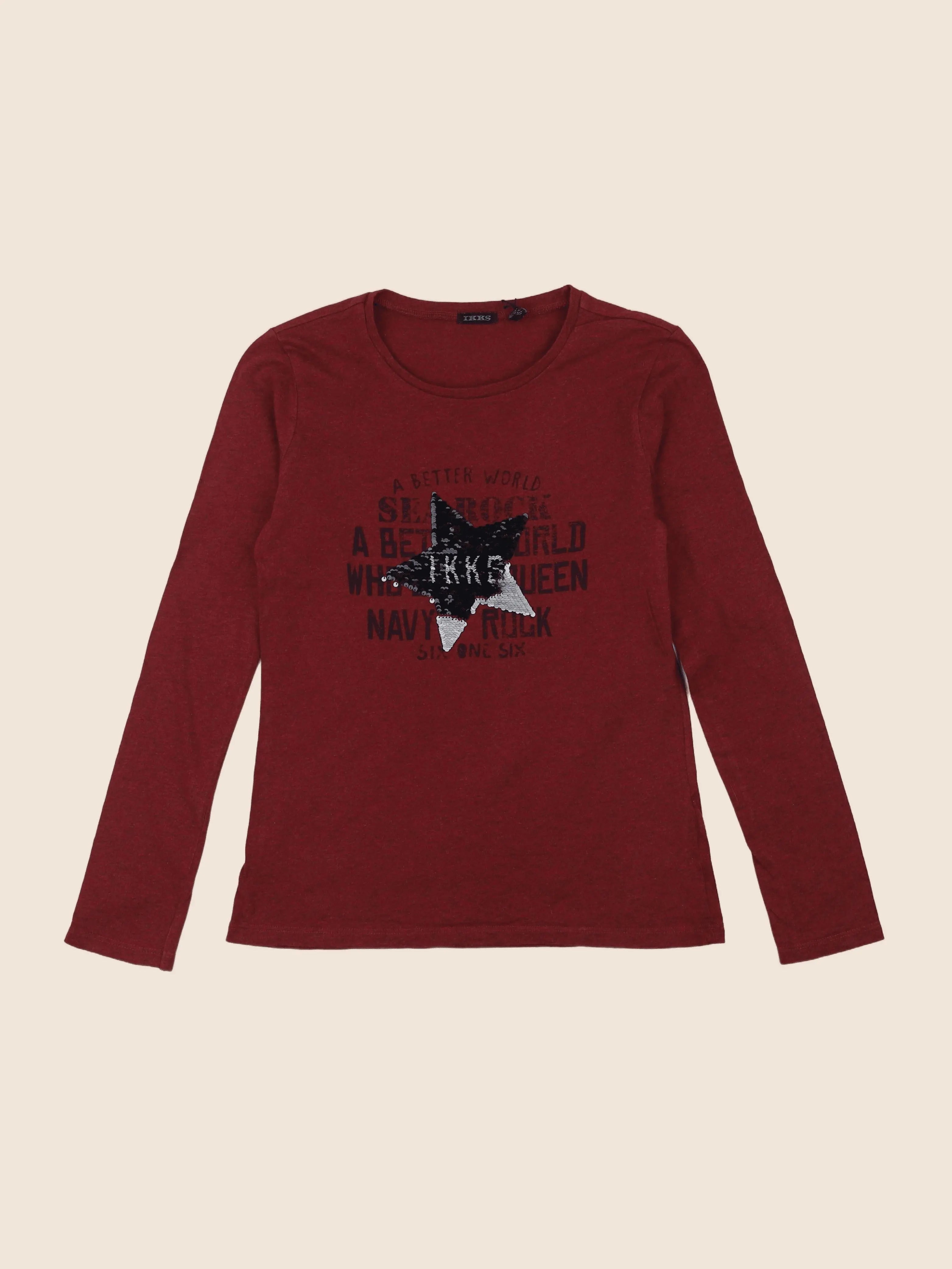 IKKS - tee-shirt rouge - 12 ans