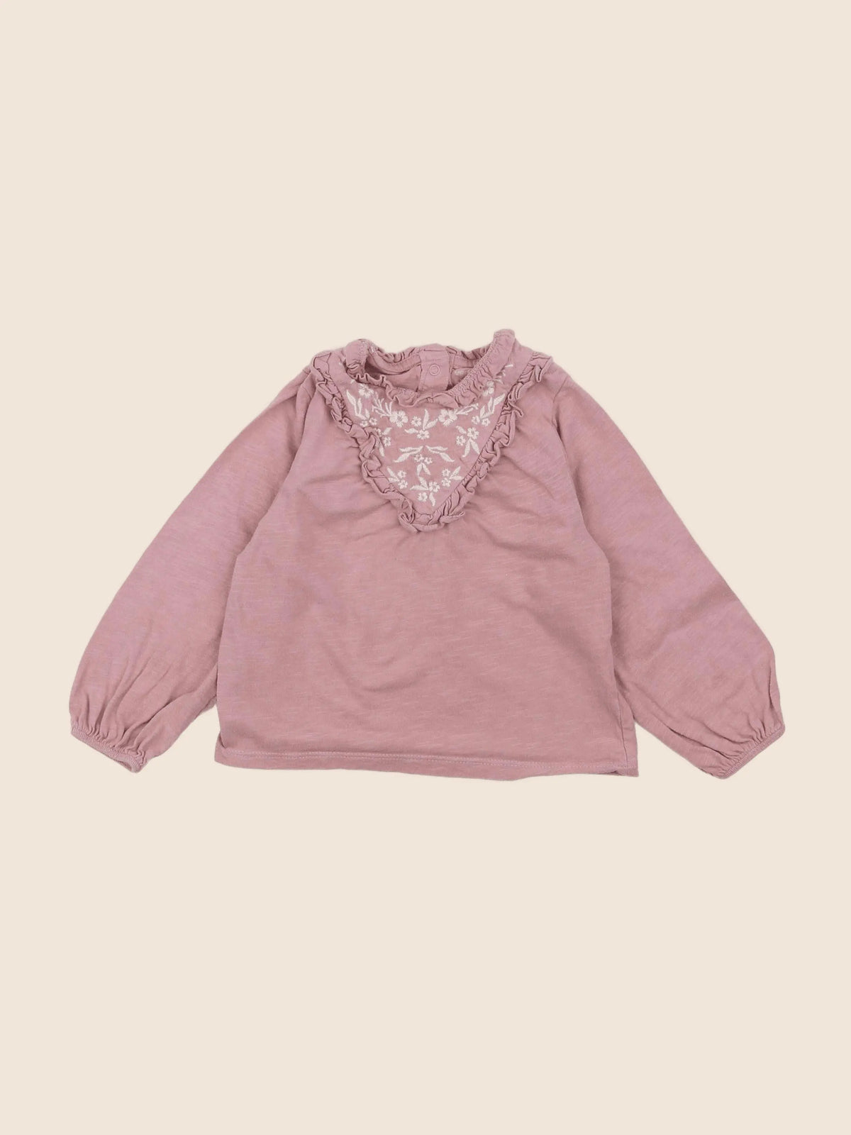 Vertbaudet - tee-shirt rose - 2 ans